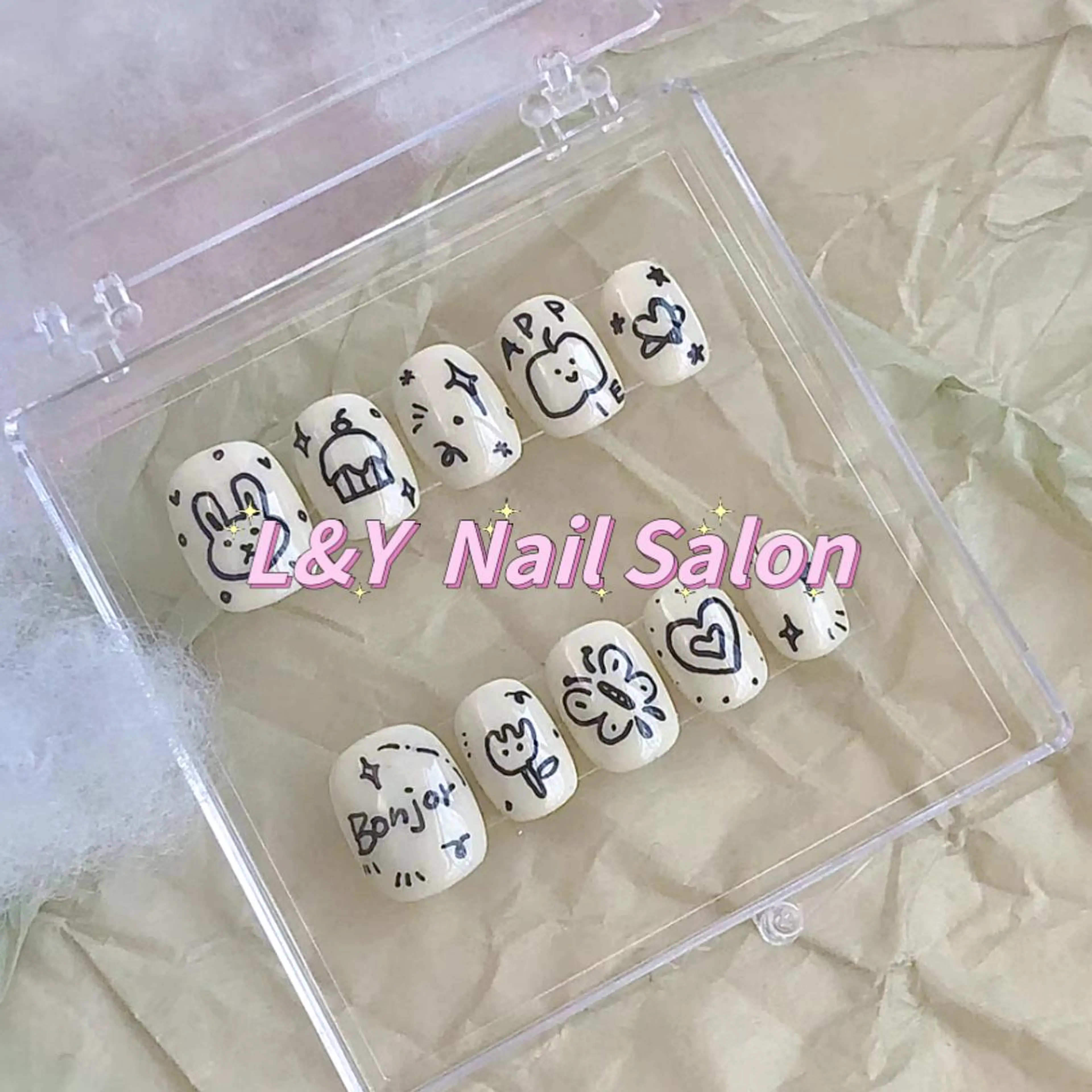 ネイル ハンドネイル ハンドケア L&Y Nail🎀 思雪のネイルデザイン
