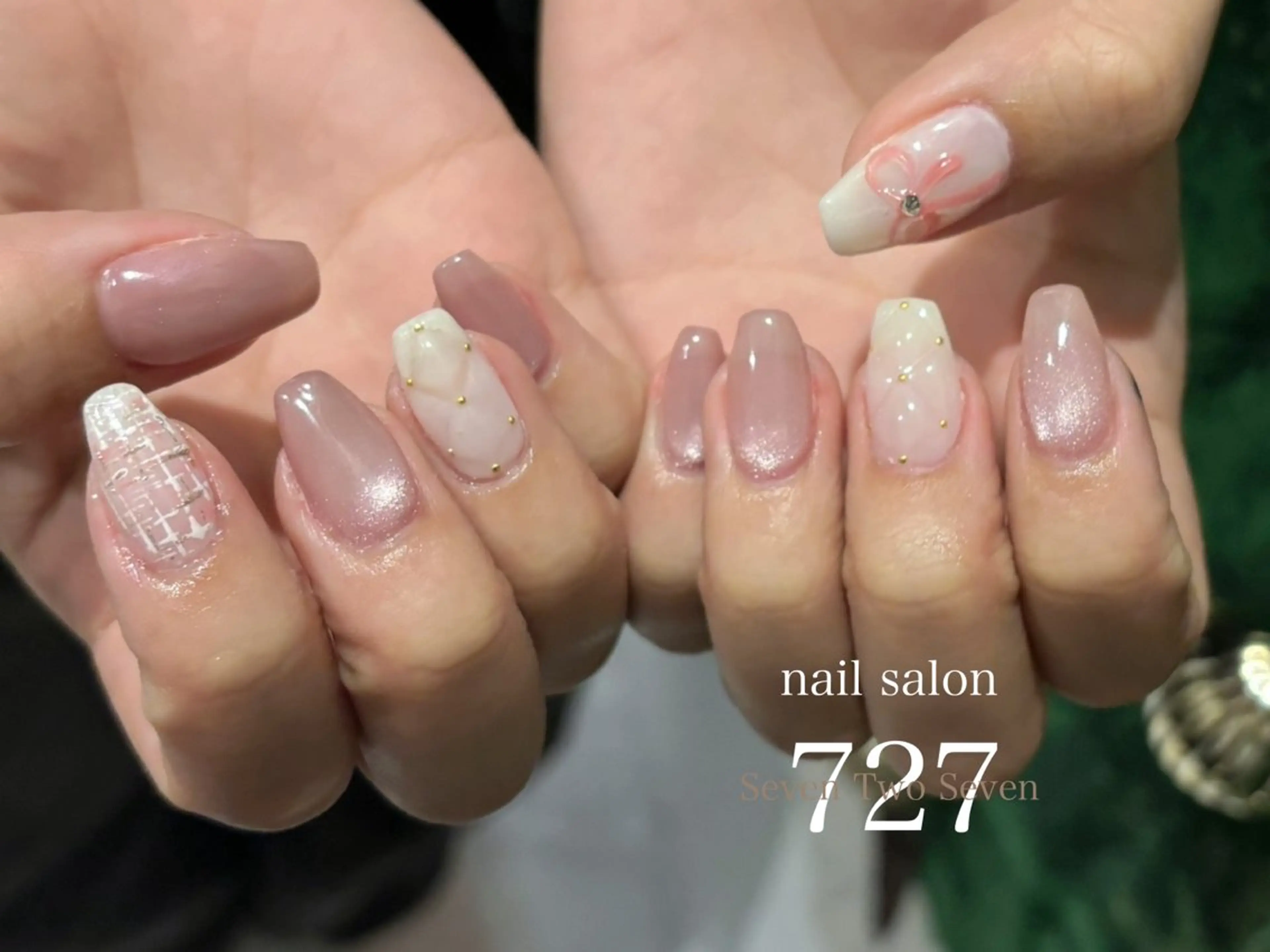 ネイル フットネイル 727 nailのネイルデザイン