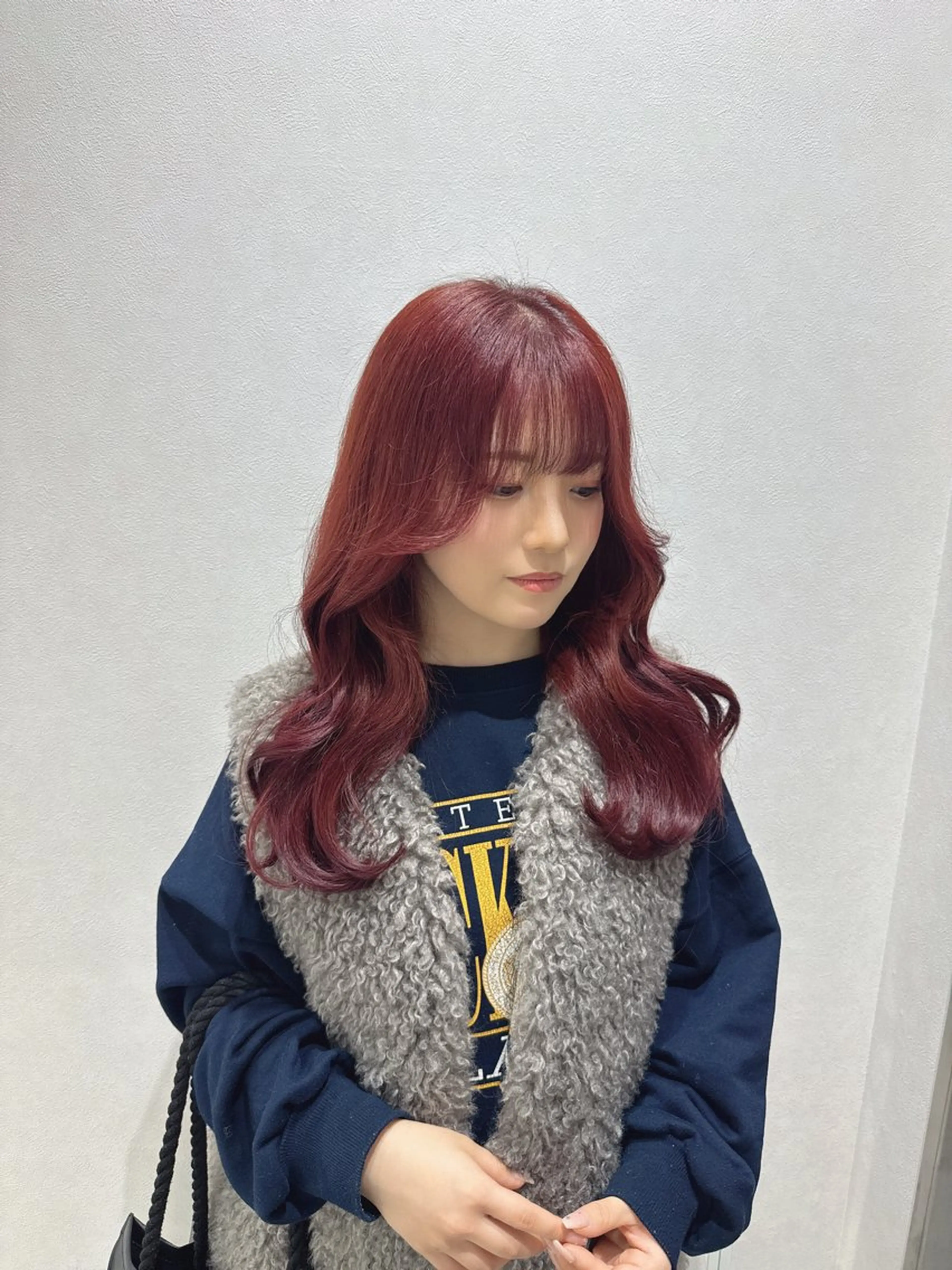 セミロング カラー カット ヘアカラー トリートメント 𝐑𝐲𝐮𝐤𝐢 【店長】ALEAPのヘアスタイル