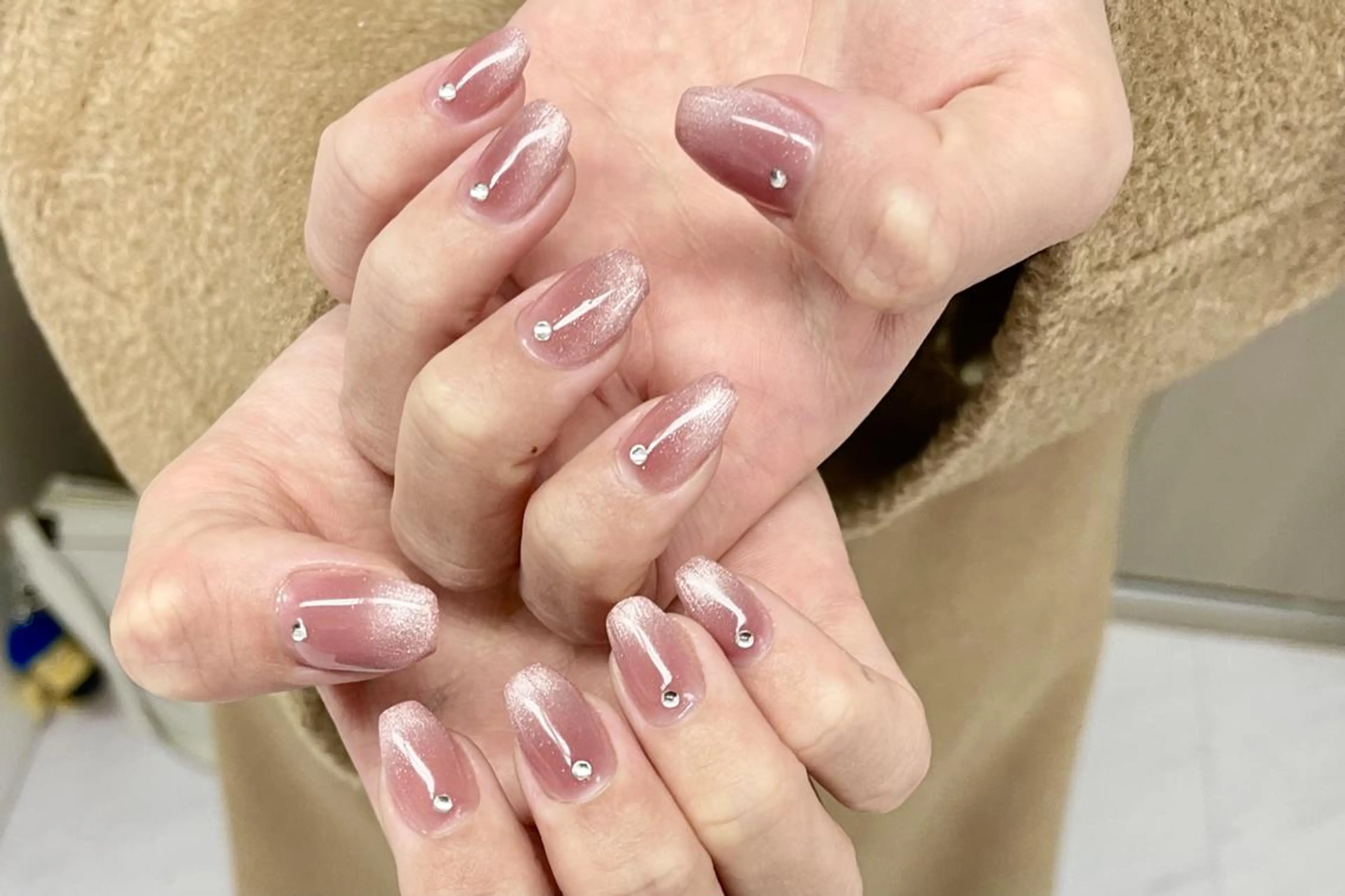 ネイル ハンドネイル 大阪福島韓国束感まつ げ Sayaka🤍のマツエク・マツパデザイン