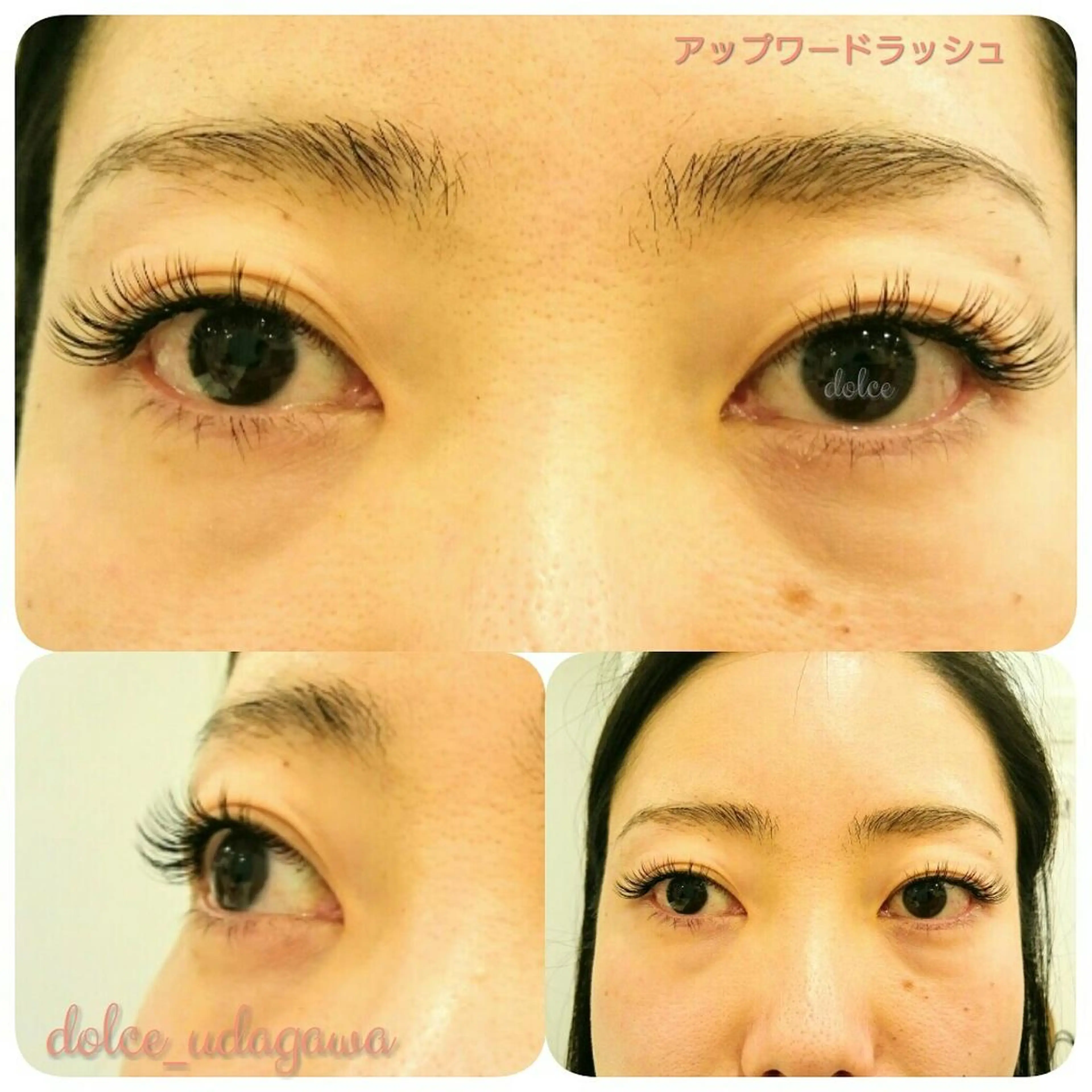 マツエク・マツパ アップワードラッシュ dolce🌼 宇田川店のマツエク・マツパデザイン