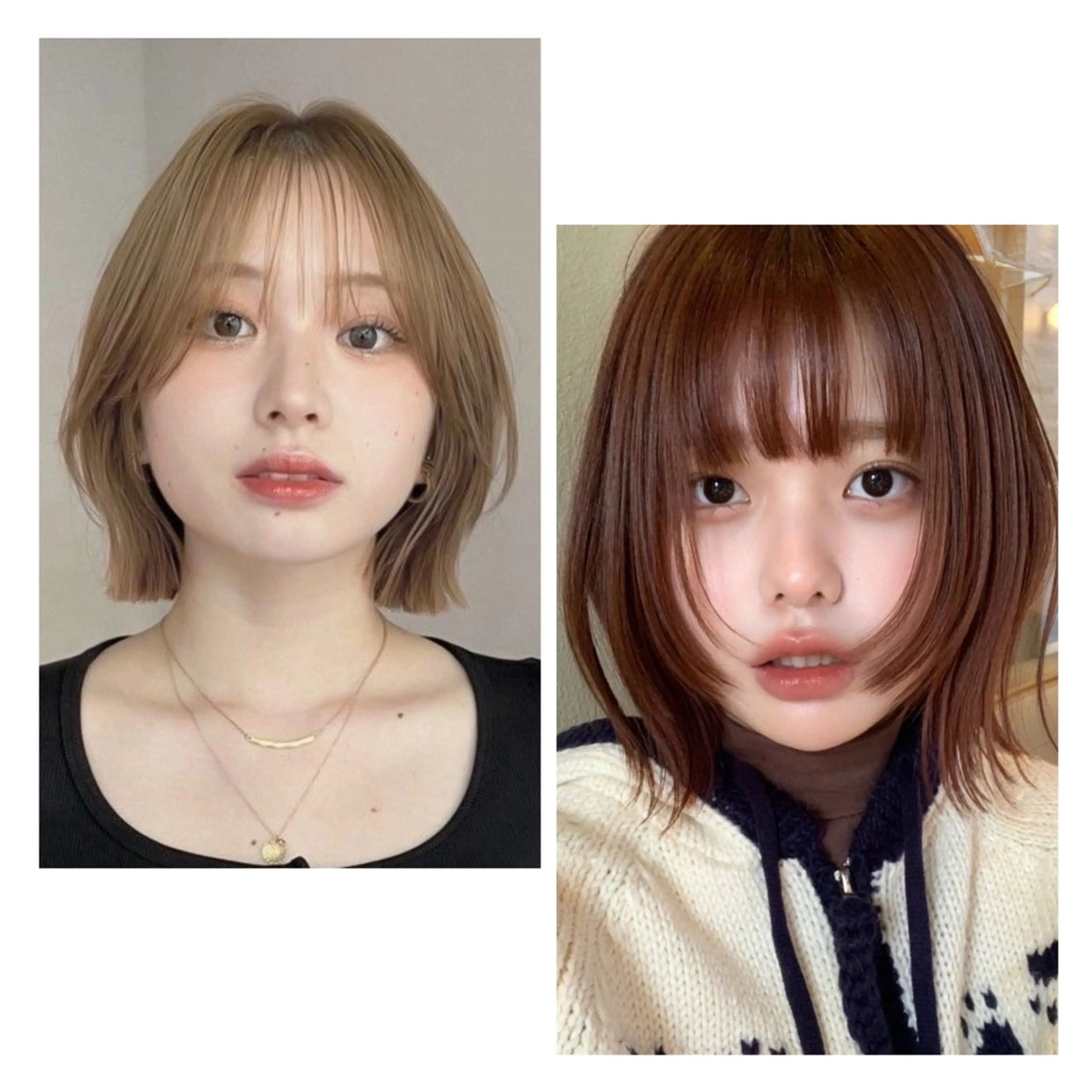 【4/19(日)19:00​〜​1名限定】レイヤーボブカットテストモデル様募集🍒（条件あり）※仕込み含め2回ご来店可能な方の写真