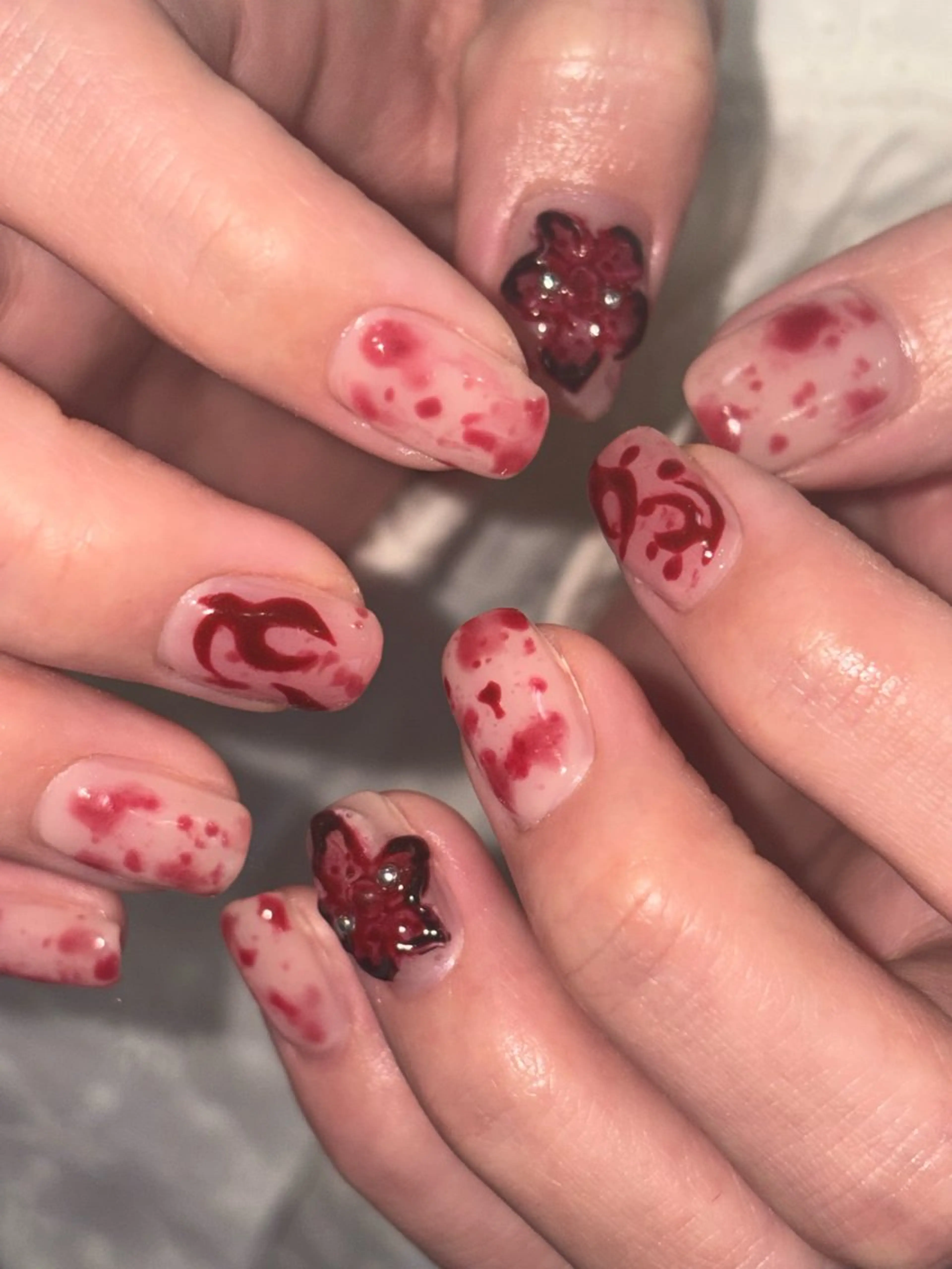 ネイル ハンドネイル Hair Space Carm所属・n ノアンのネイルデザイン