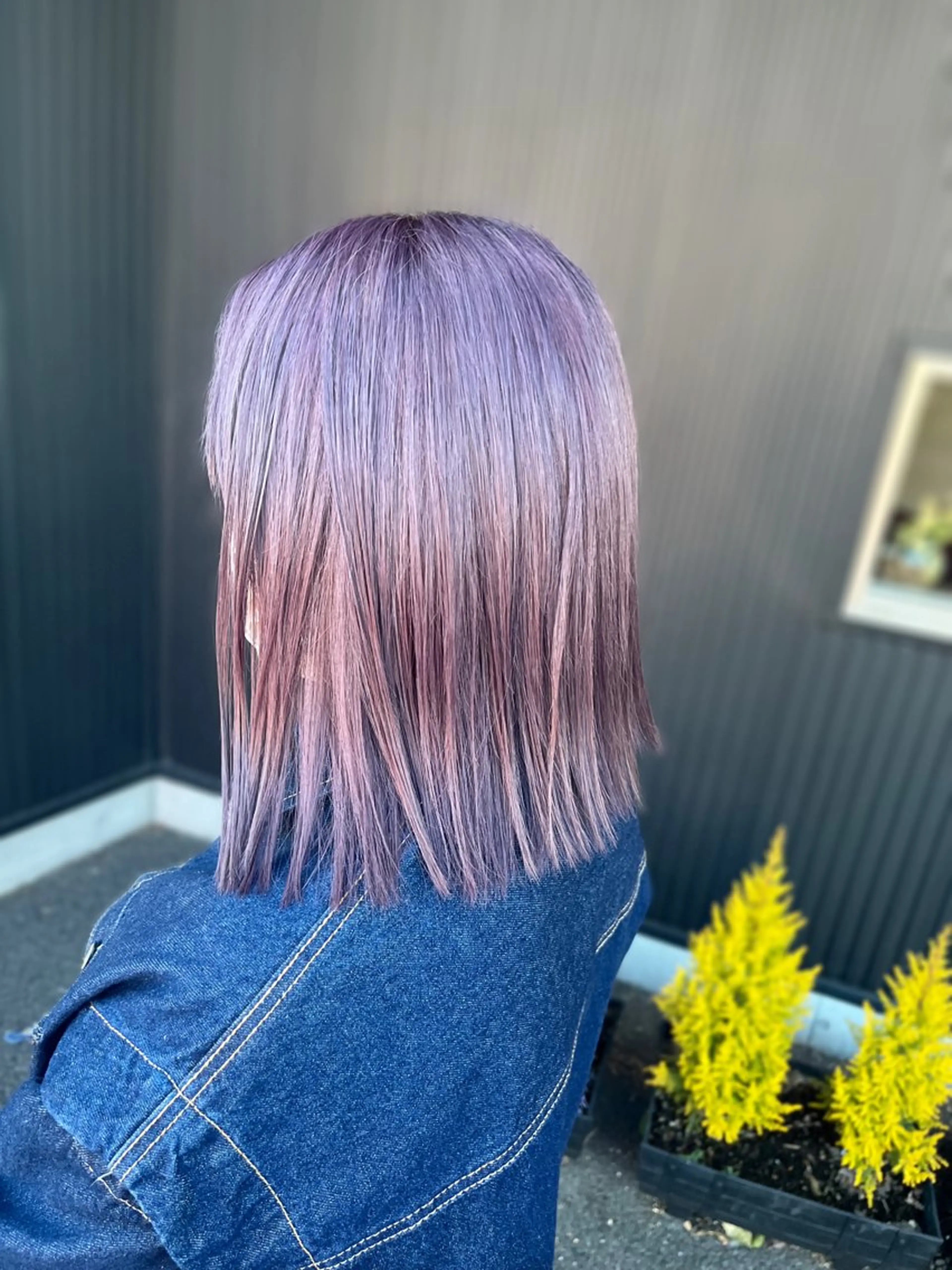 ヘアカラー 久留生 隼斗のヘアスタイル