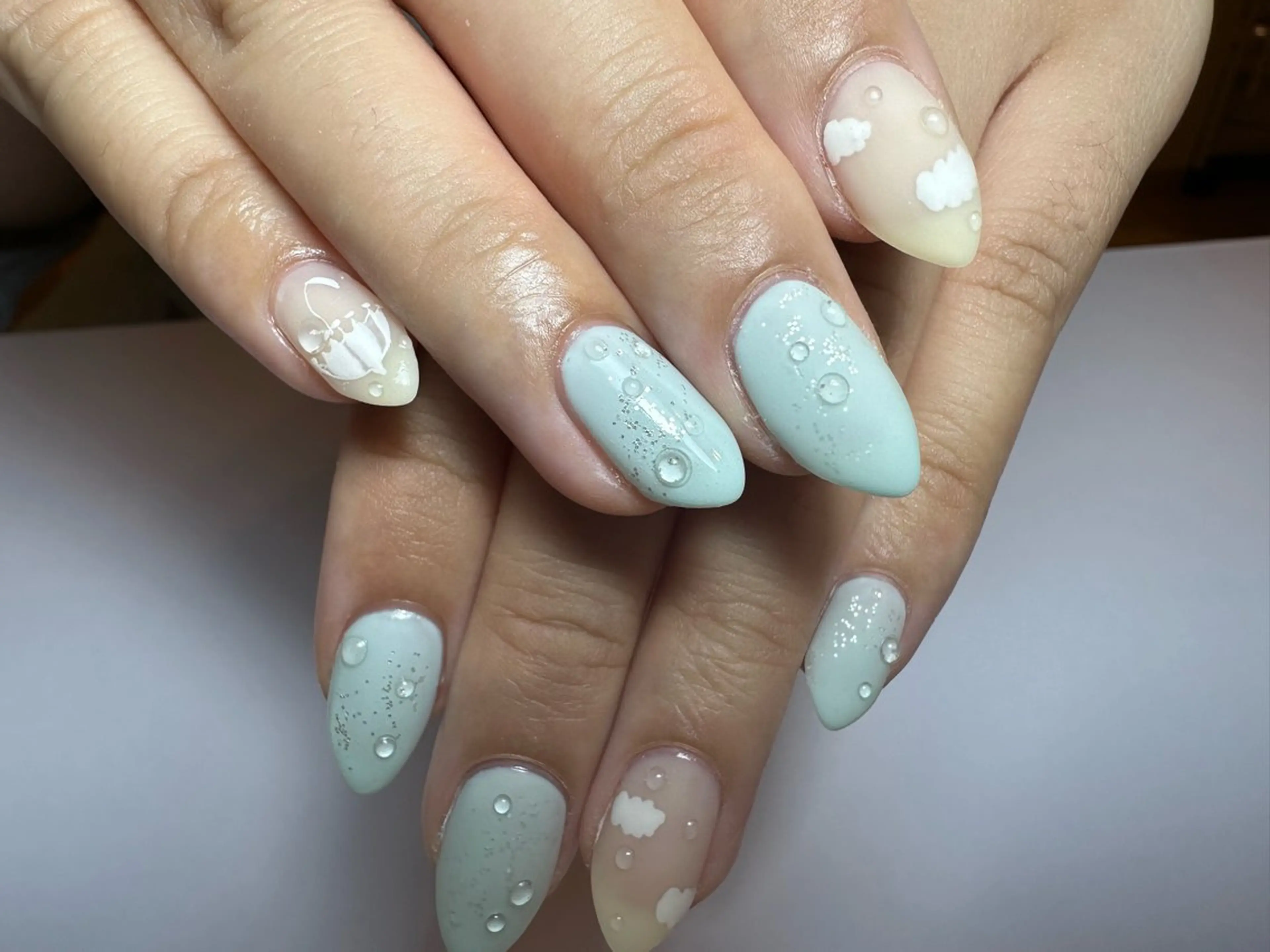 ミディアム ハンドネイル shandy nail所属・shandy nailのネイルデザイン