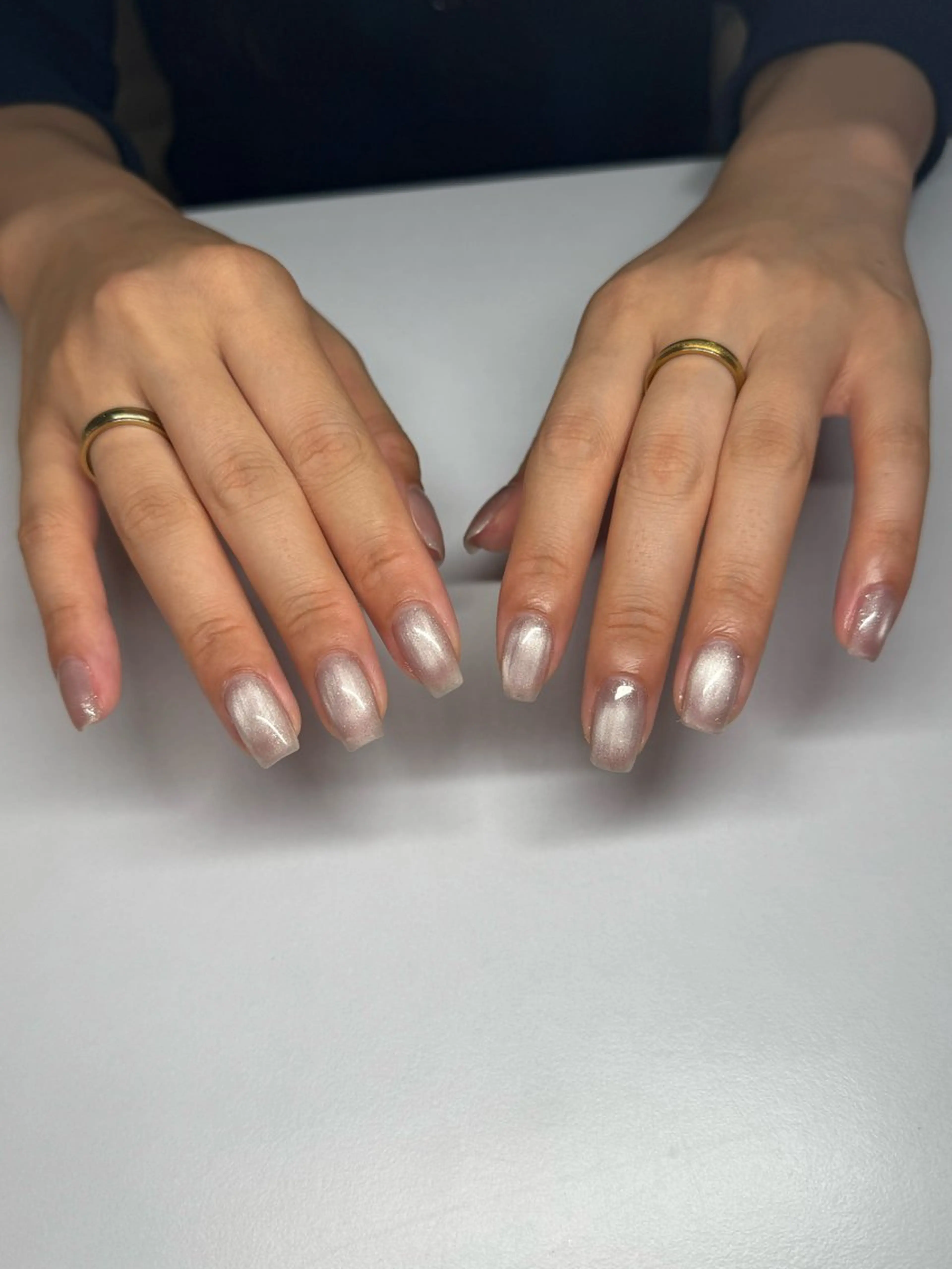 ネイル マグネットネイル マグネットワンカラー ワンカラーネイル Wiznail YUMEのネイルデザイン