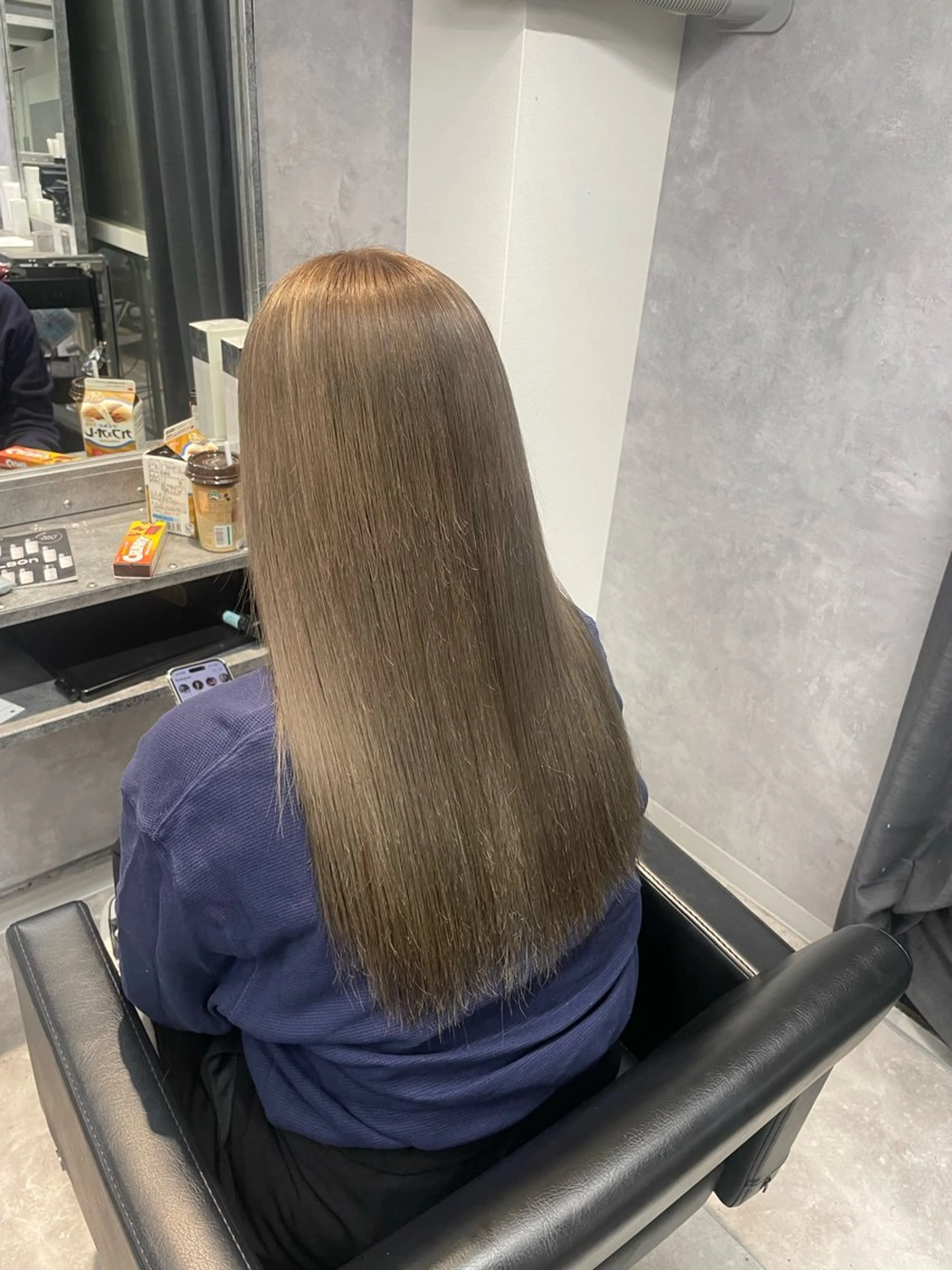 ロング カラー ヘアカラー mimiiy fukaのヘアスタイル