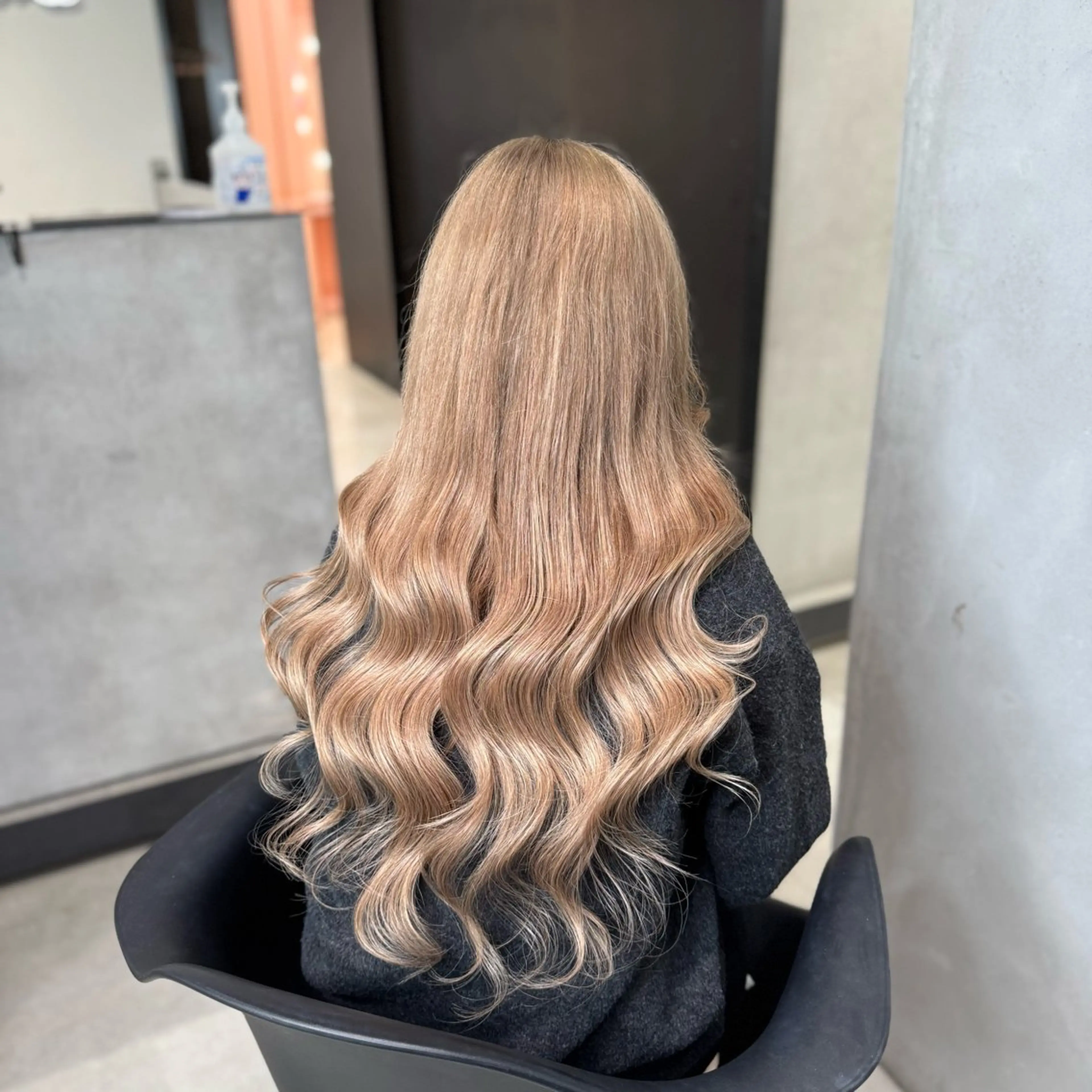 ロング エクステ エクステ 大阪 梅田/ ハイトーン/エクステのヘアスタイル