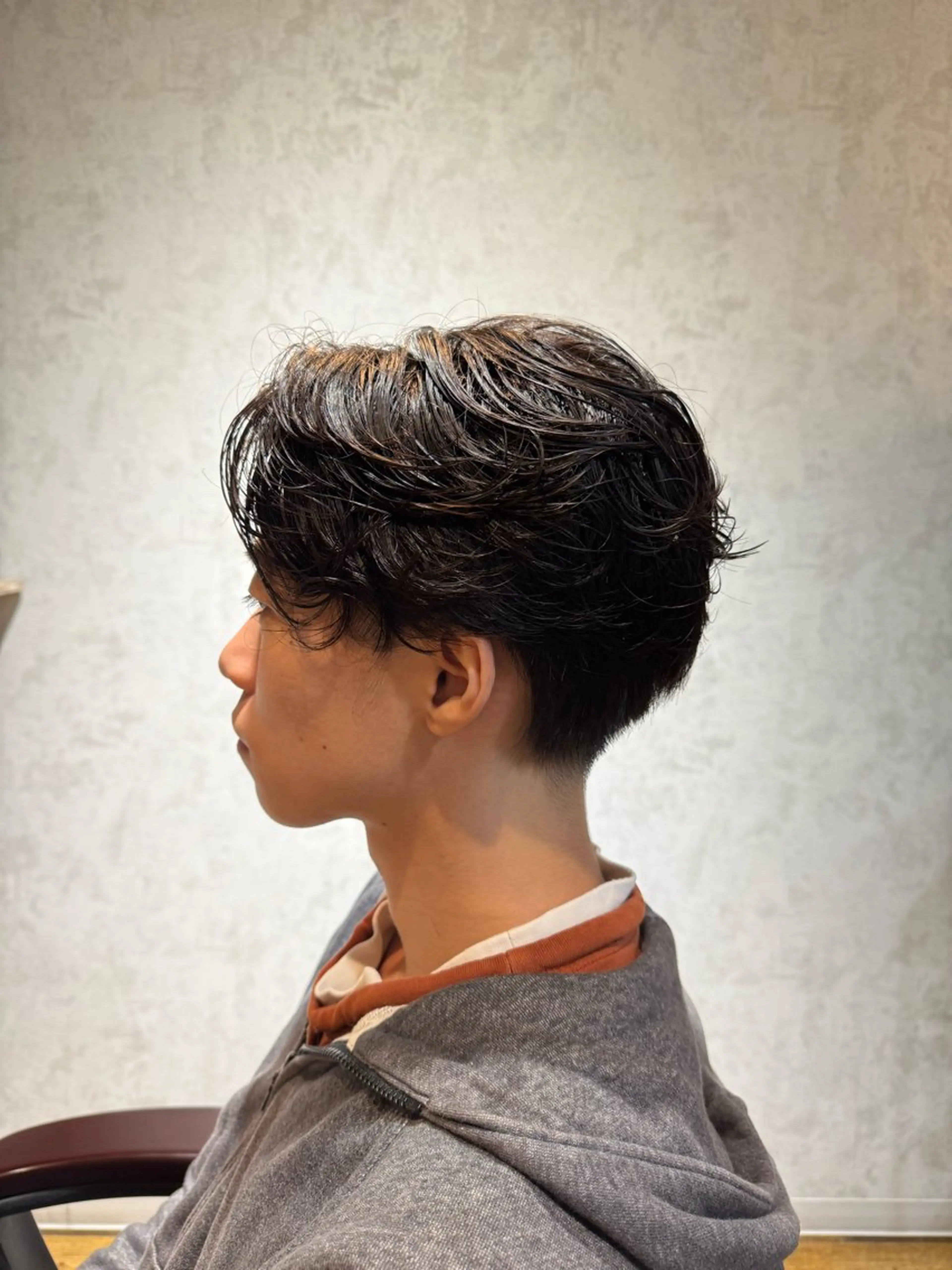 パーマ メンズ ヘアメイクリアン所属・小松 莉夏子のヘアスタイル