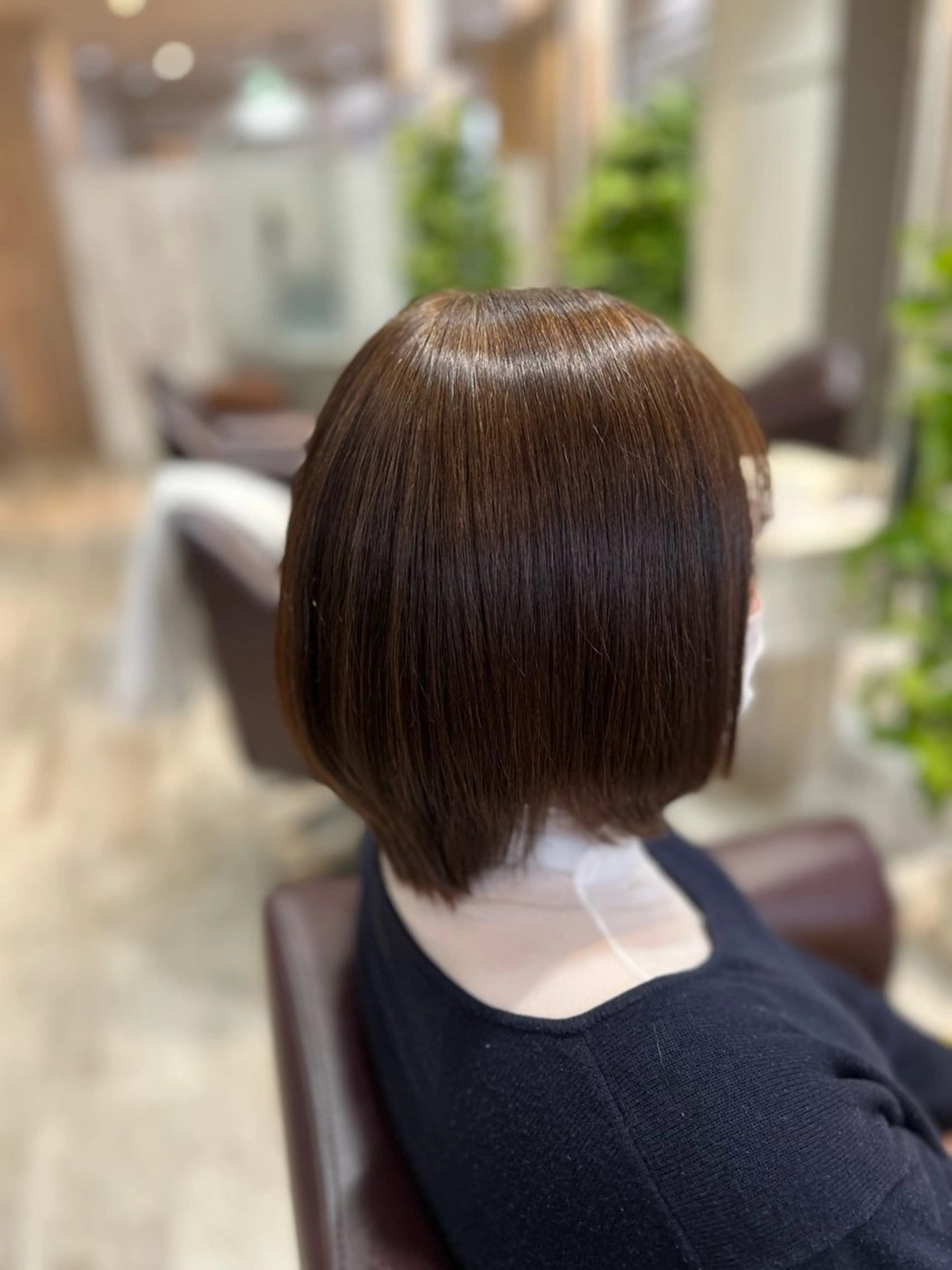 ショート 縮毛矯正 Breath by first 富谷【ブレス バイ ファースト 富谷】所属・田口 舞衣のヘアスタイル