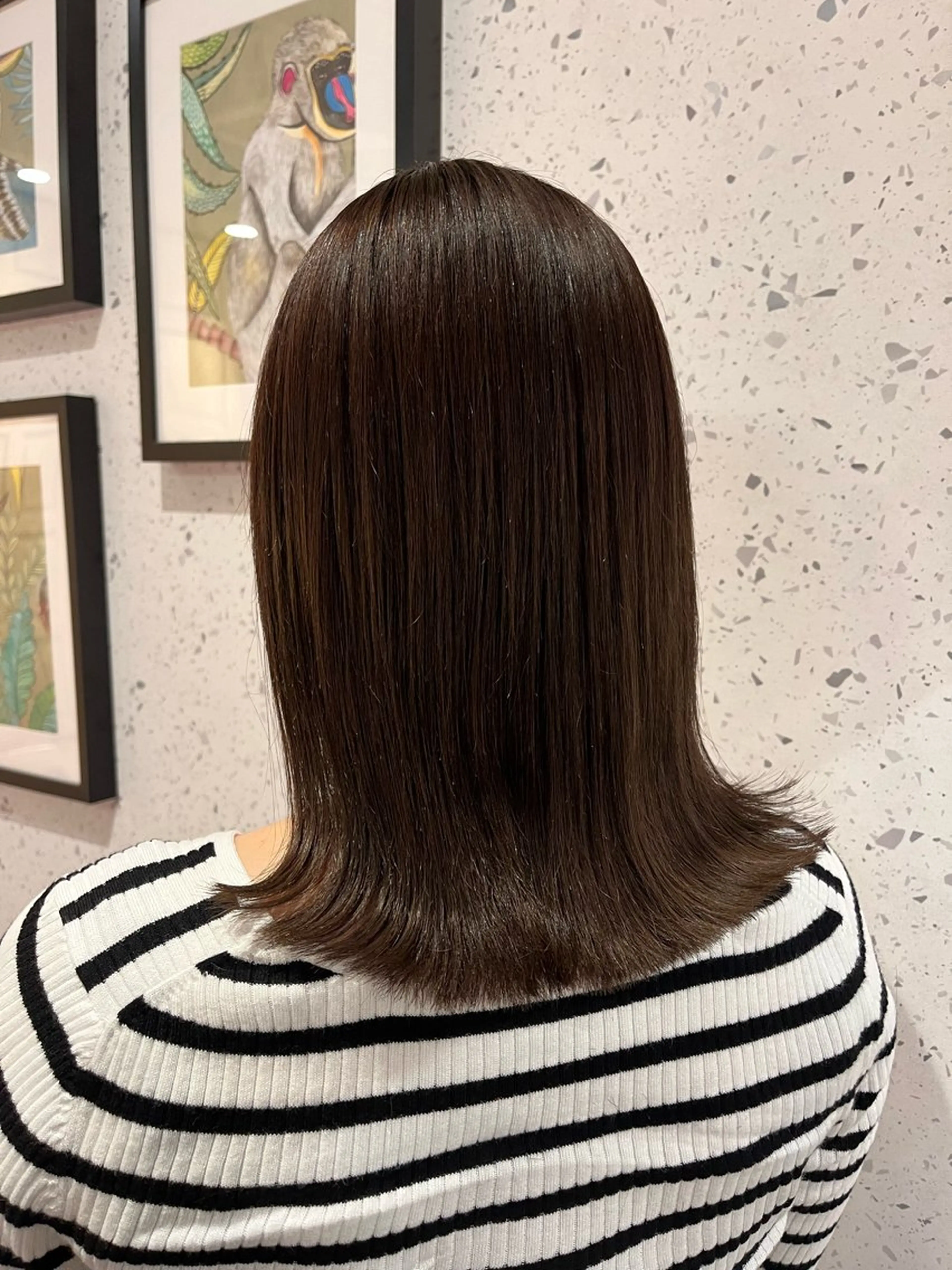 ミディアム 🍏Rio🍏 Color☆*。のヘアスタイル