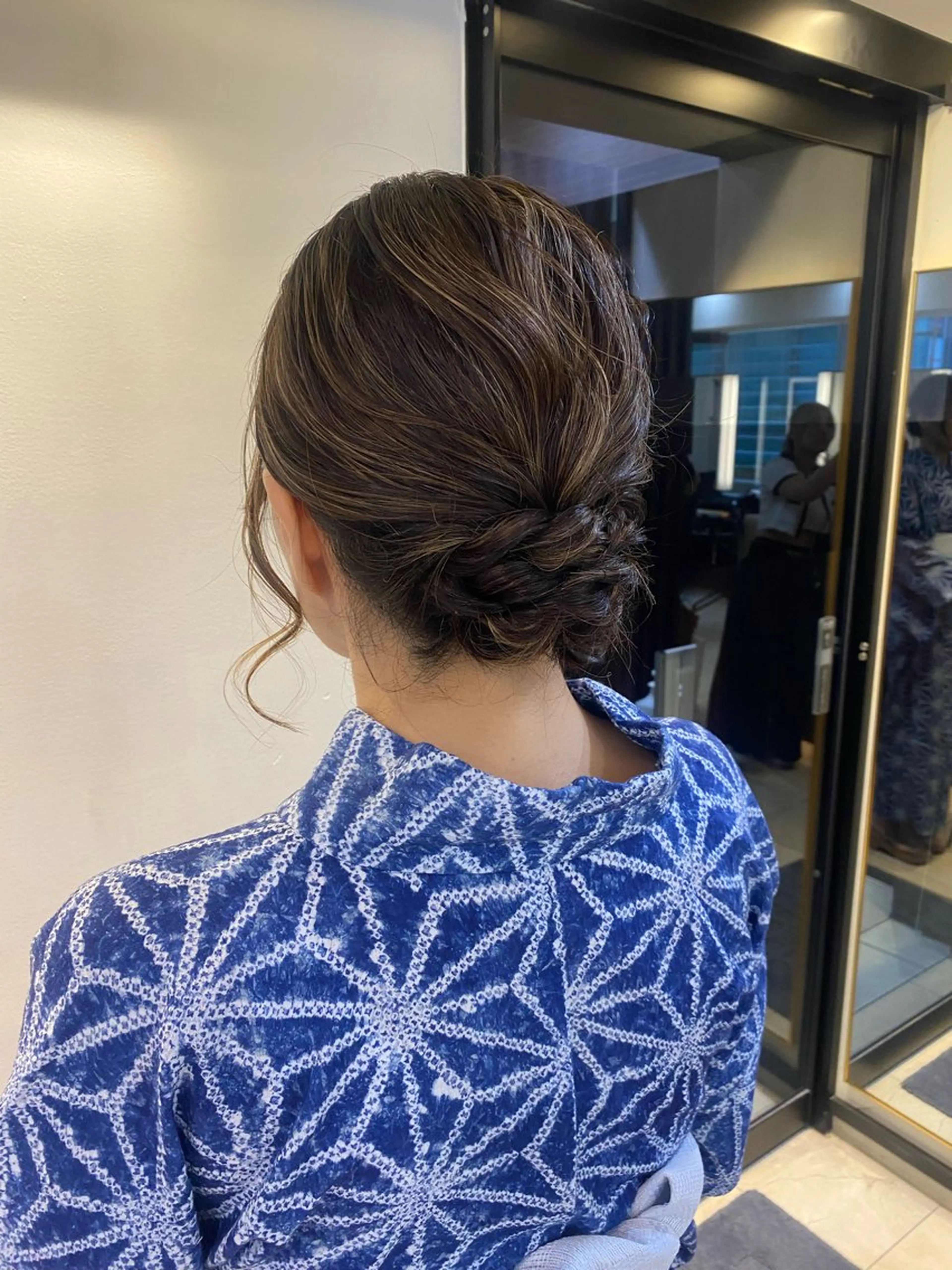 セミロング ヘアアレンジ 石垣廣乃 /Hironoのヘアスタイル