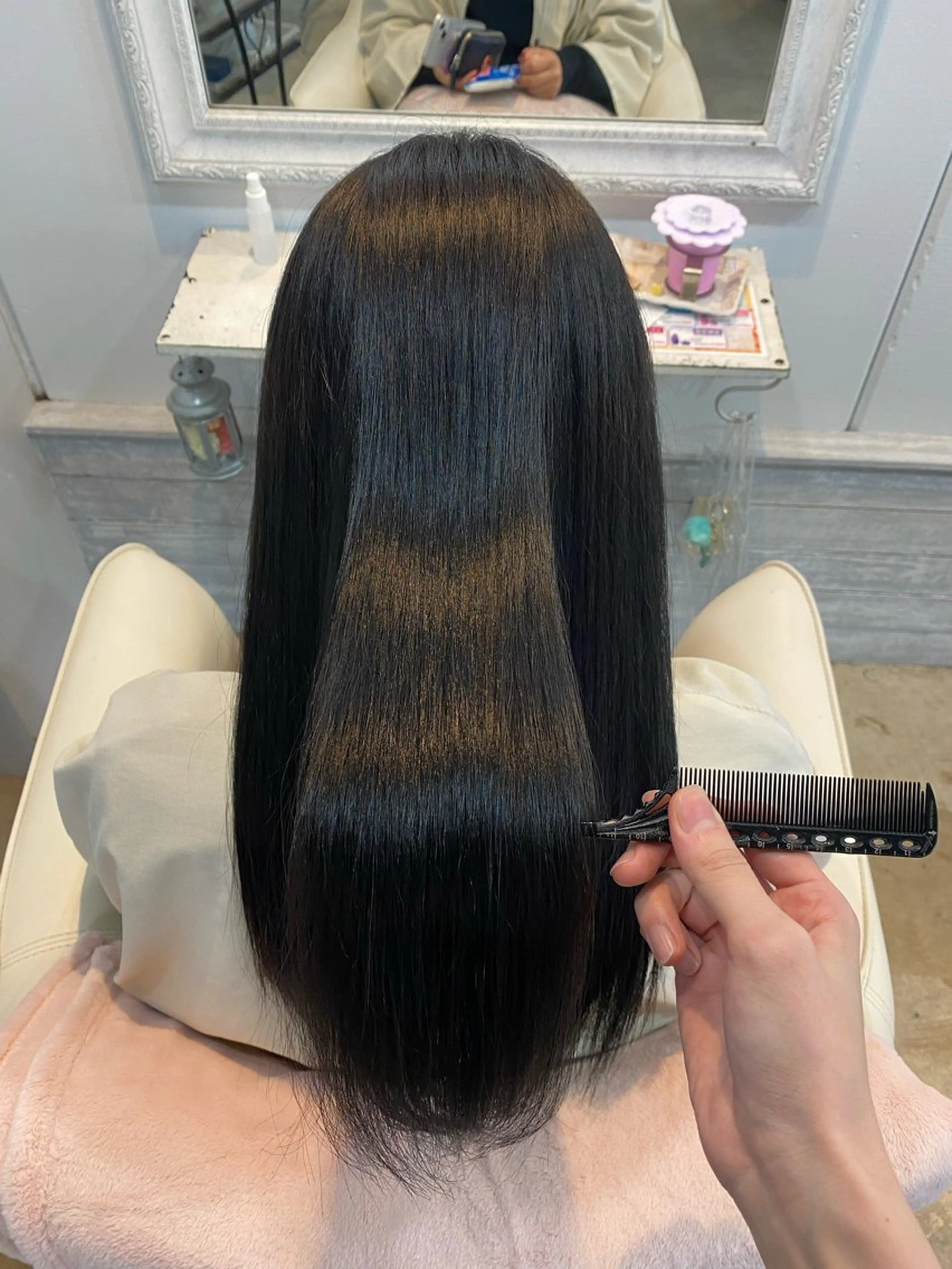 ロング ツヤ感カラー🎀 本美冴のヘアスタイル