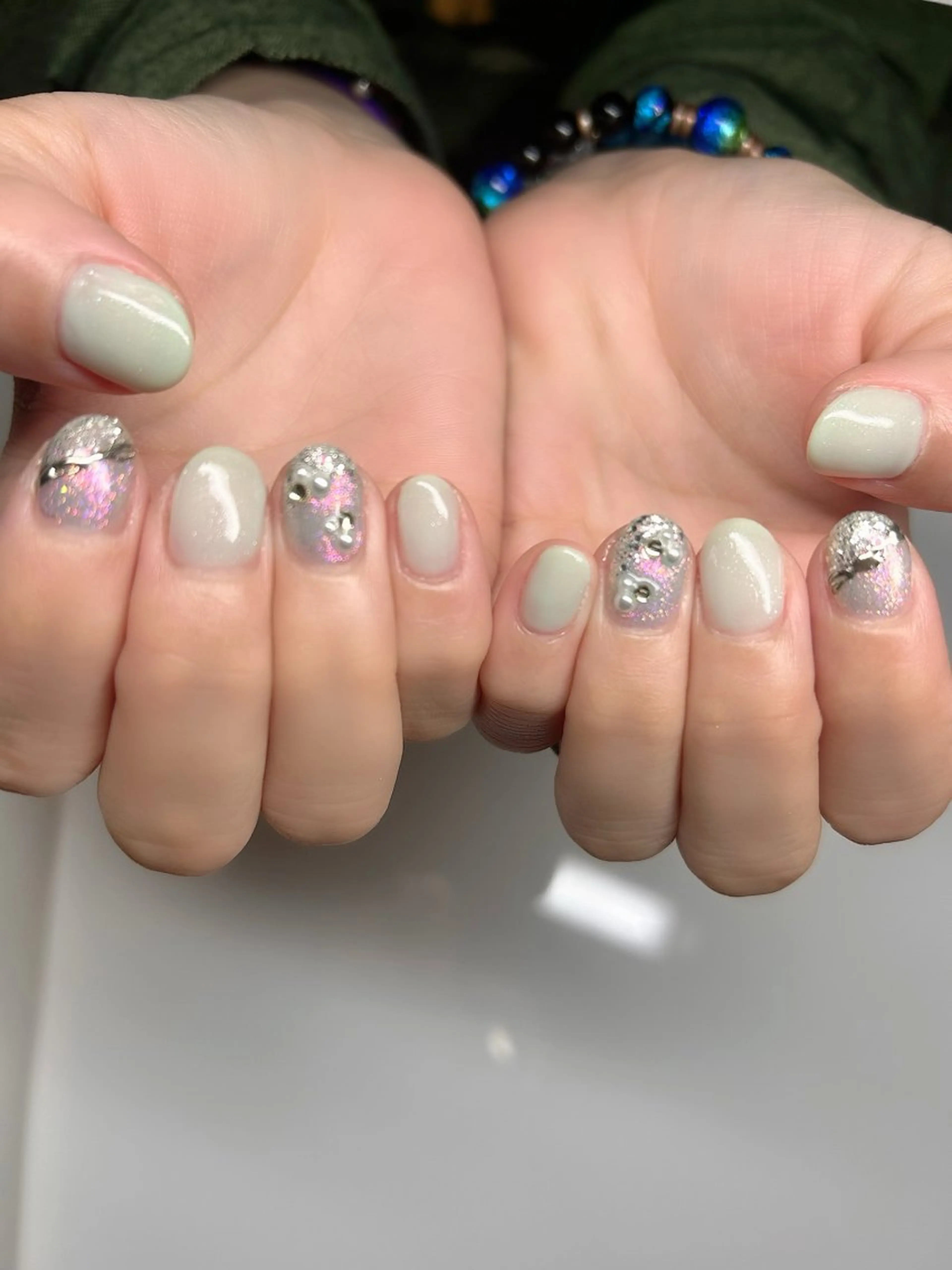 ネイル ハンドネイル nail salon＆school felice所属・フェリーチェ瑞江店 新山のネイルデザイン