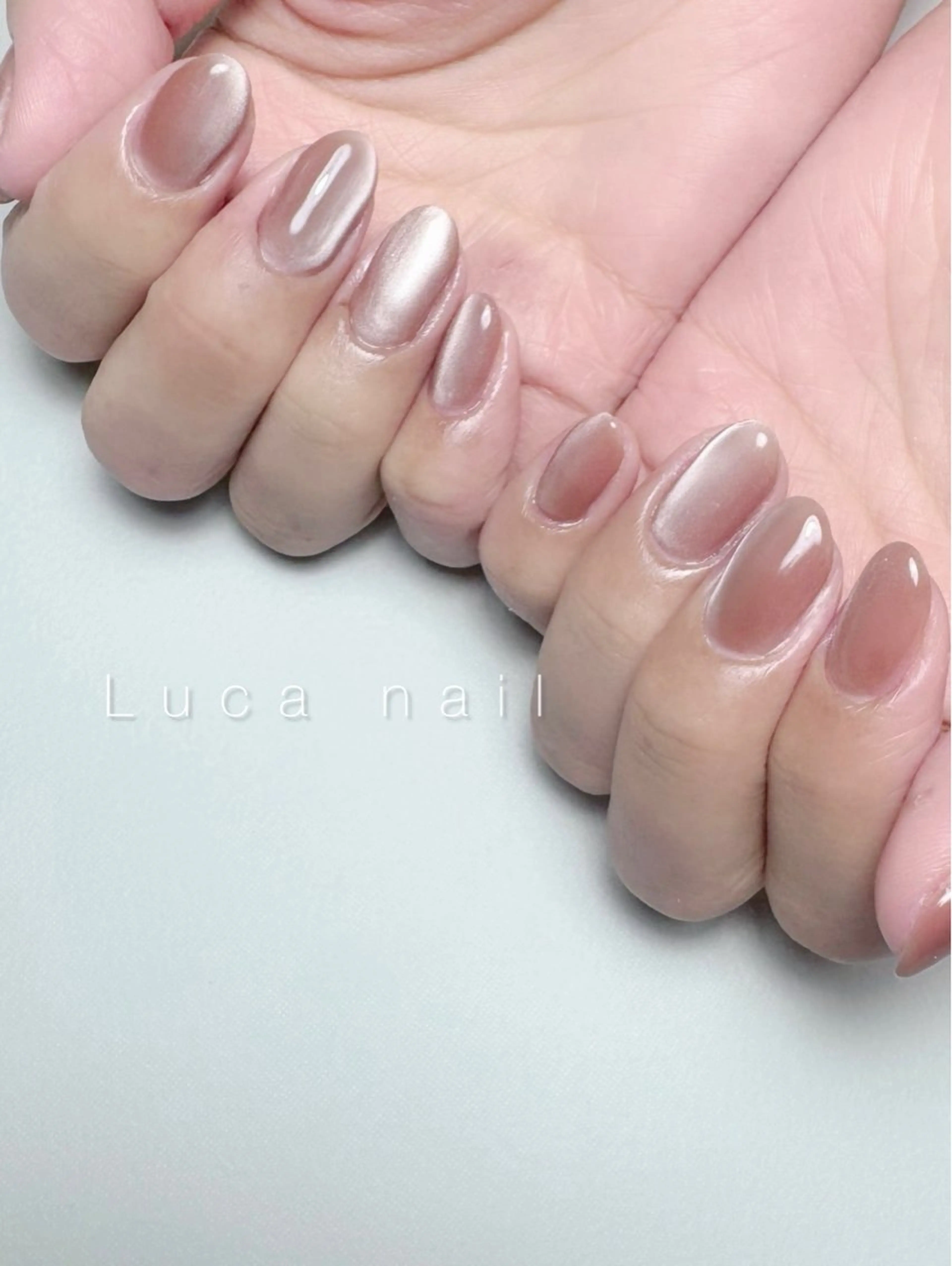 ネイル マグネットネイル ハンドネイル Luca nailのネイルデザイン