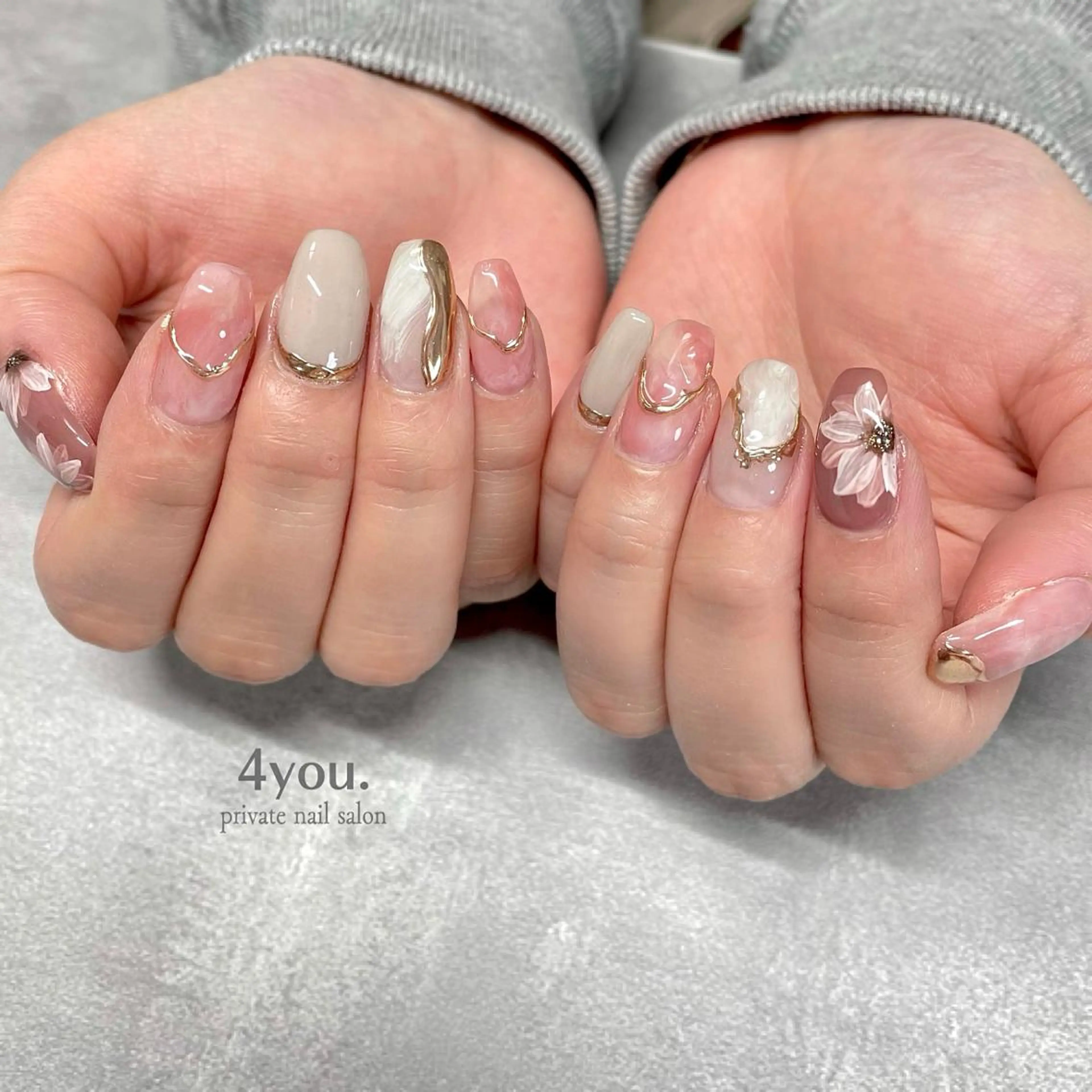 ネイル nail salon ４ｙｏｕ．のネイルデザイン