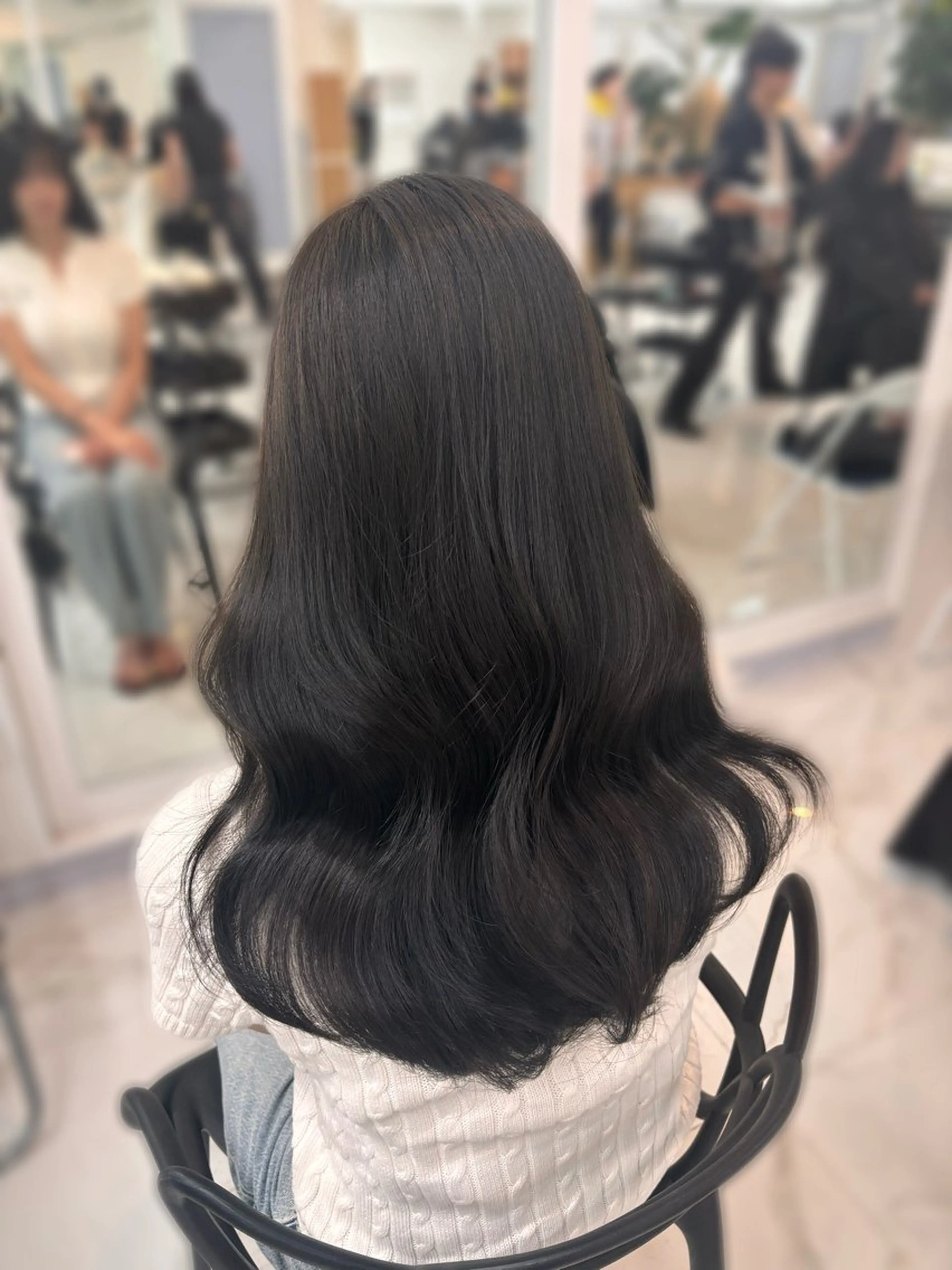 ロング 艶カラー/レイヤー️ 🩵miku🩵のヘアスタイル