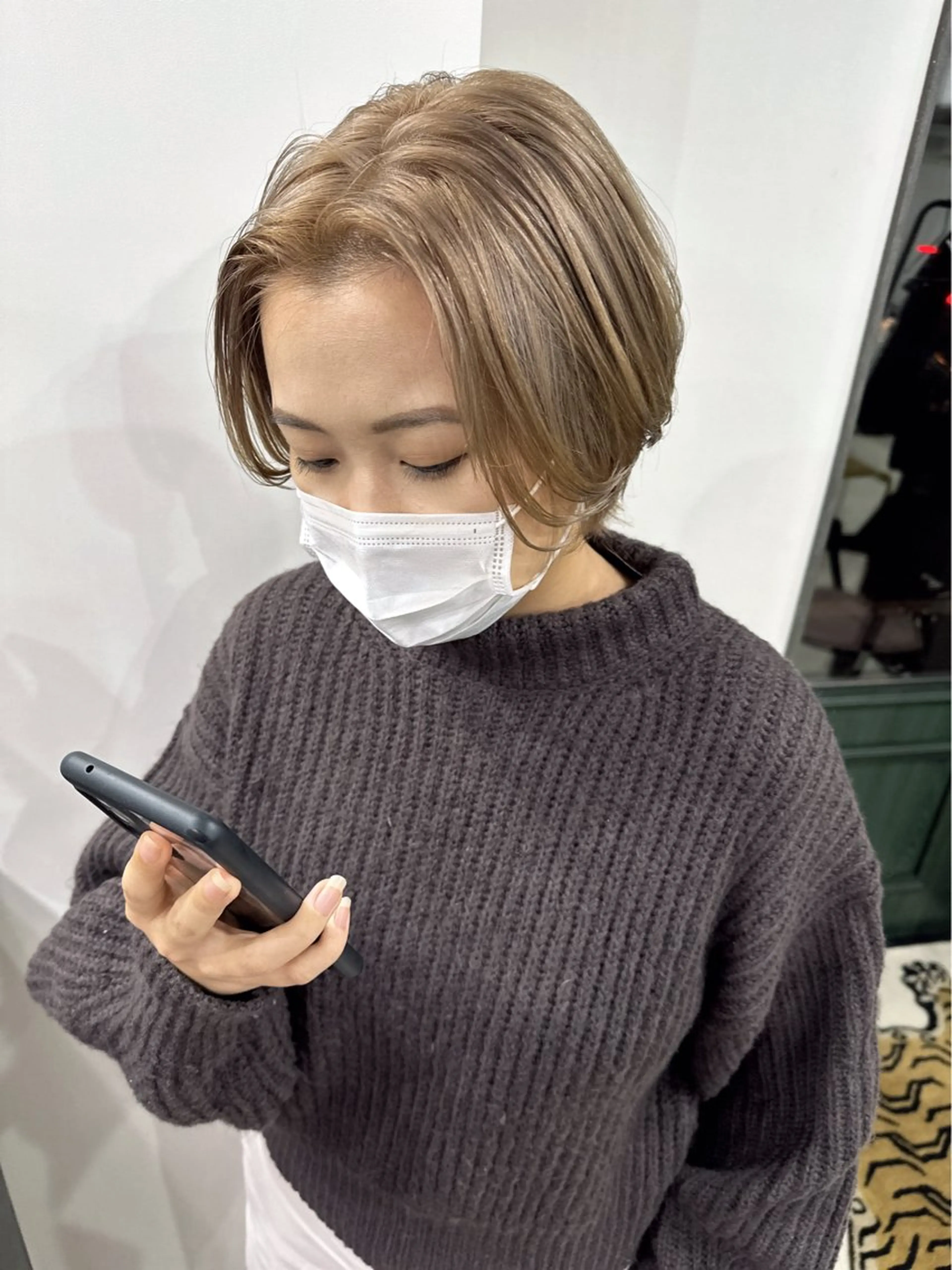 ショート カラー さあや 【透け感/艶感】のヘアスタイル