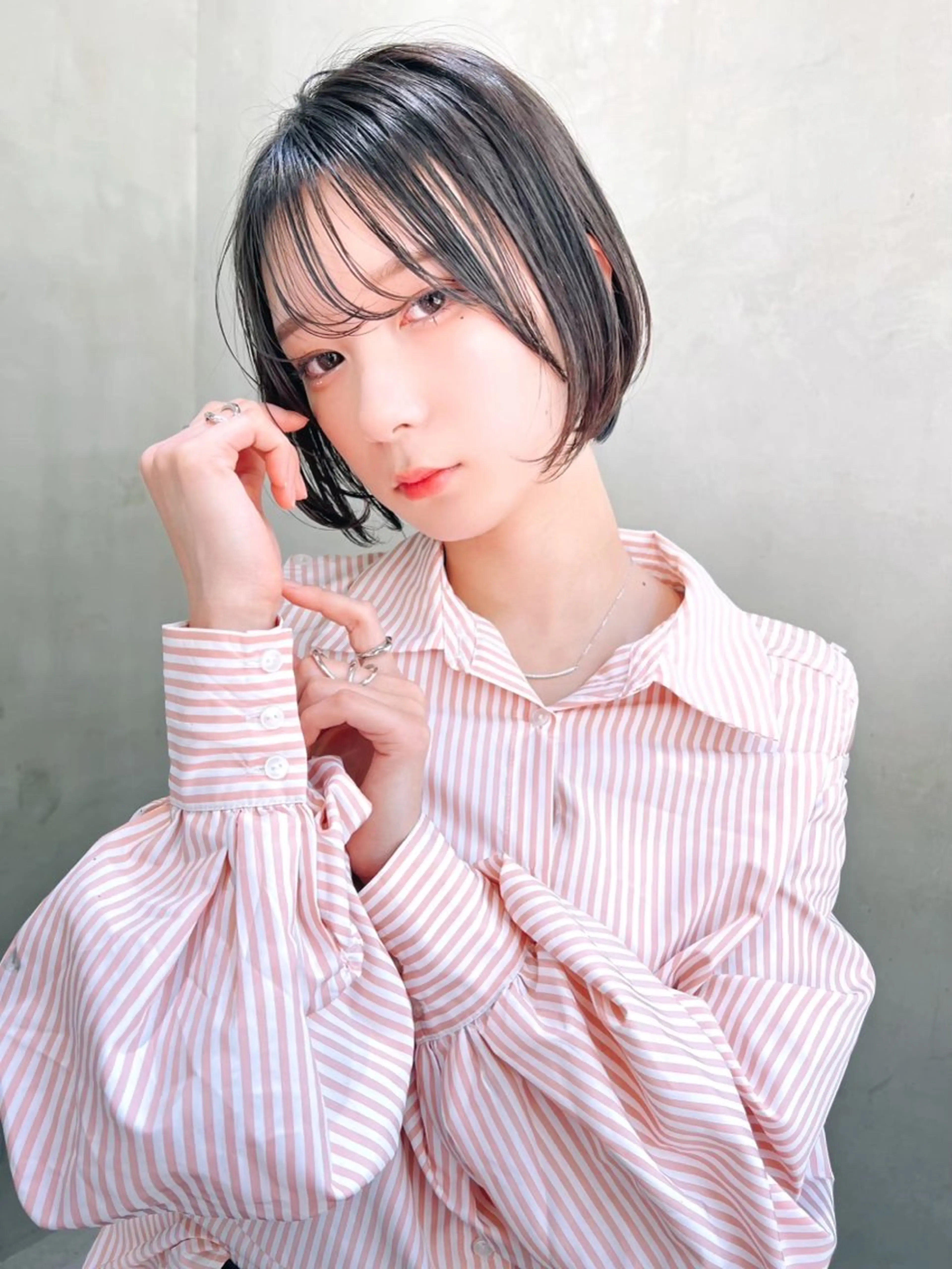 ショート カラー ボブ MUSASHI ブリーチカラー◎のヘアスタイル