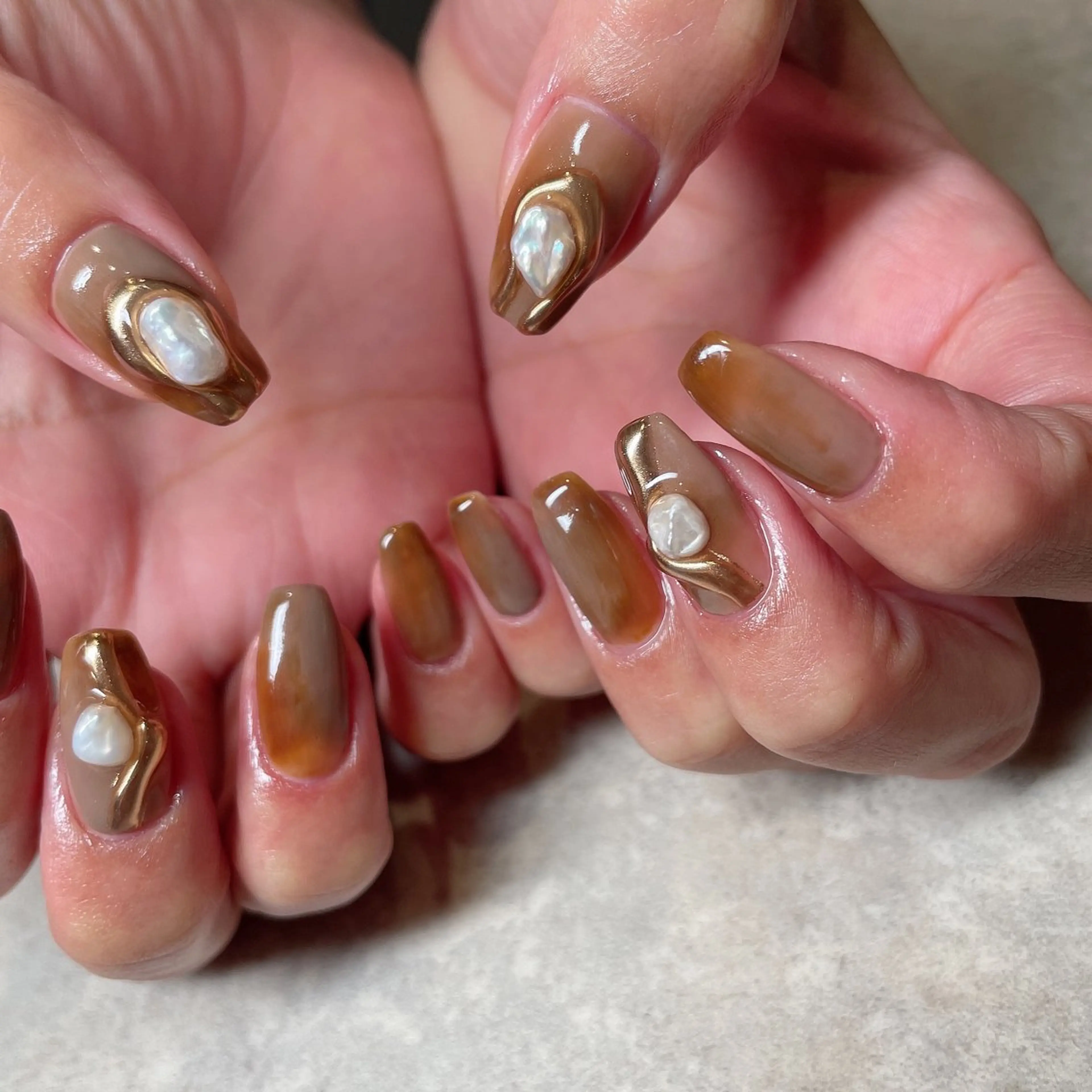 ネイル ハンドネイル lilbondir. chiharuのネイルデザイン