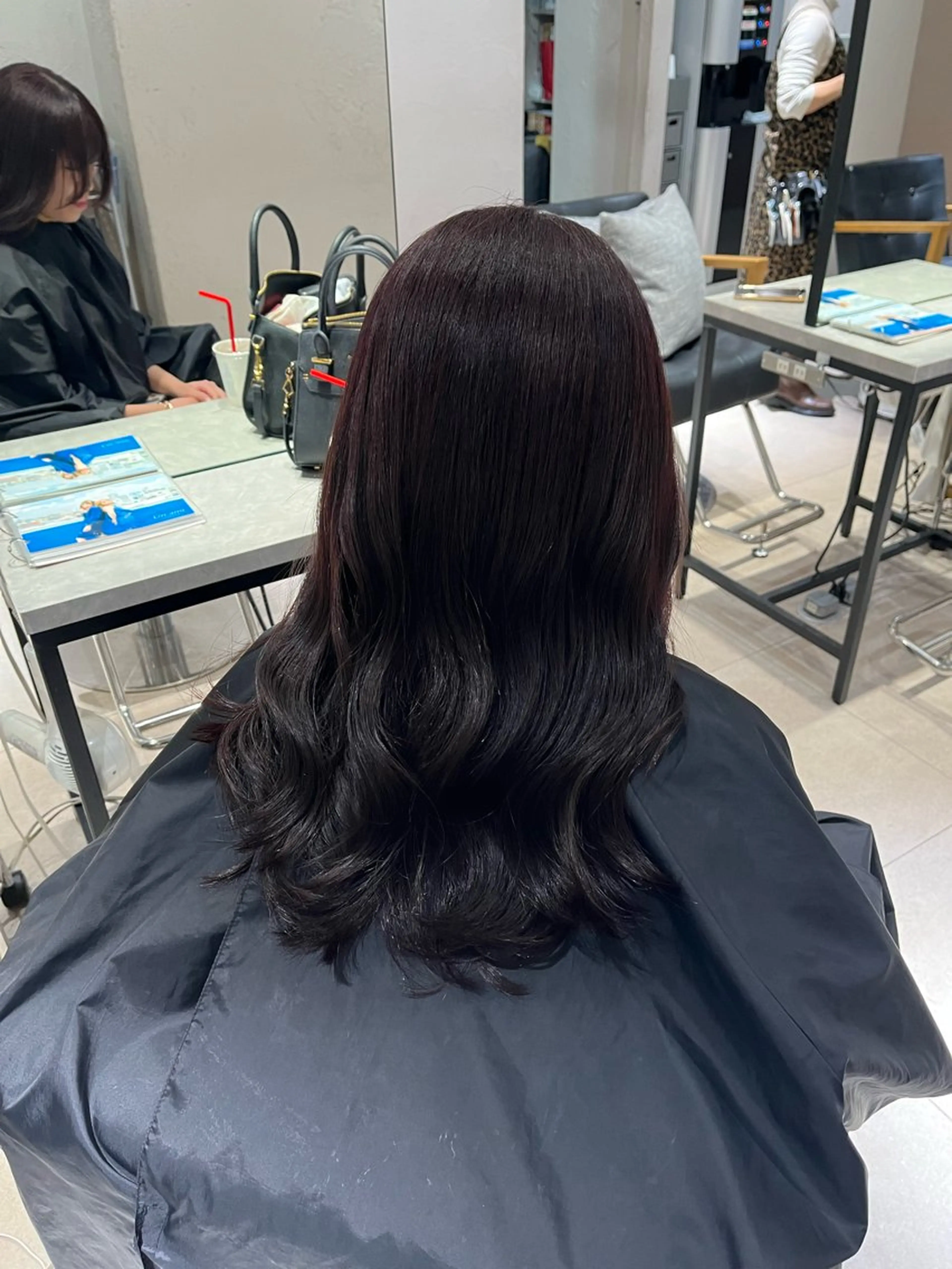 カラー ばんちなつ / ボブ/透明感カラーのヘアスタイル