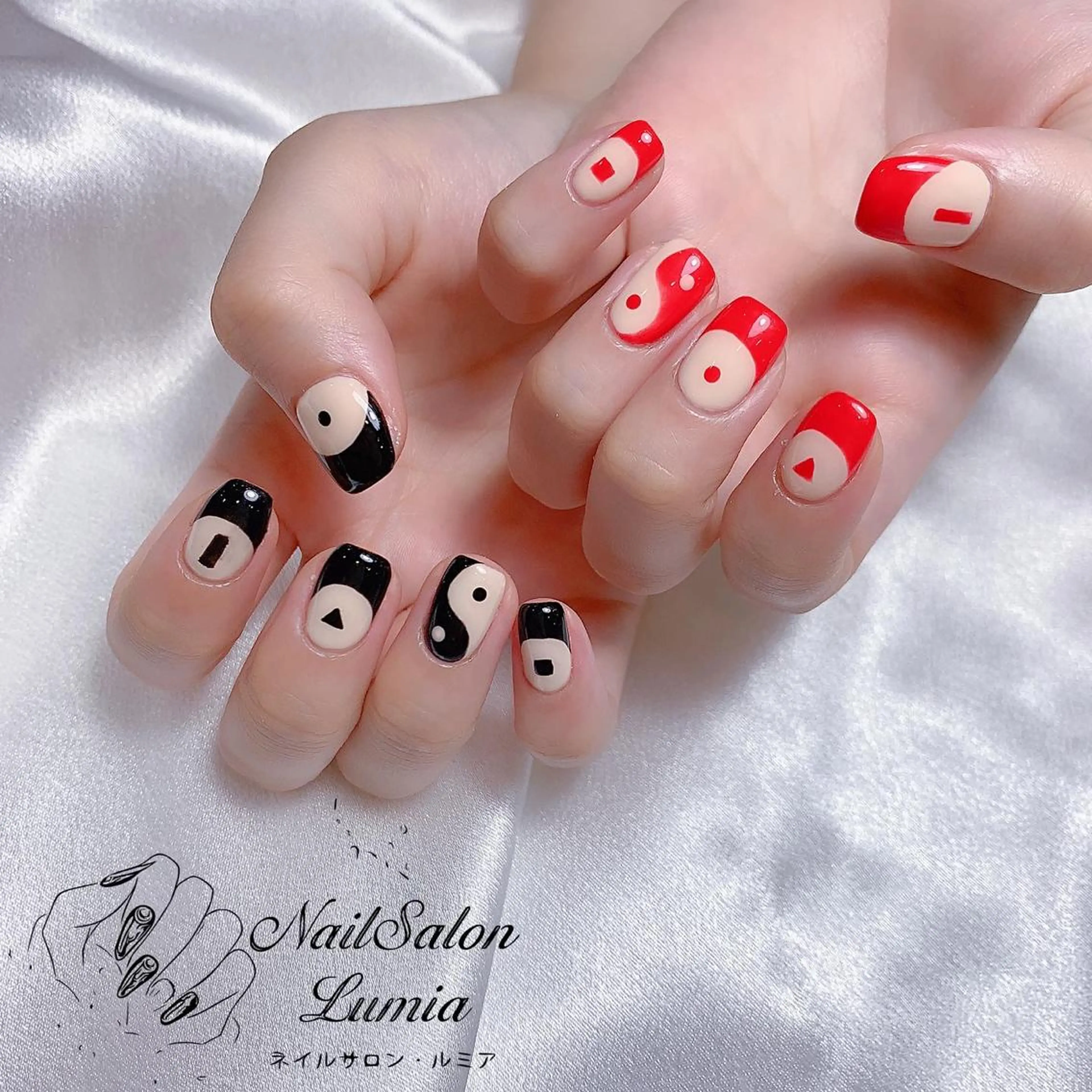 ネイル ハンドネイル ネイルサロン ルミア Lumia 店長のネイルデザイン