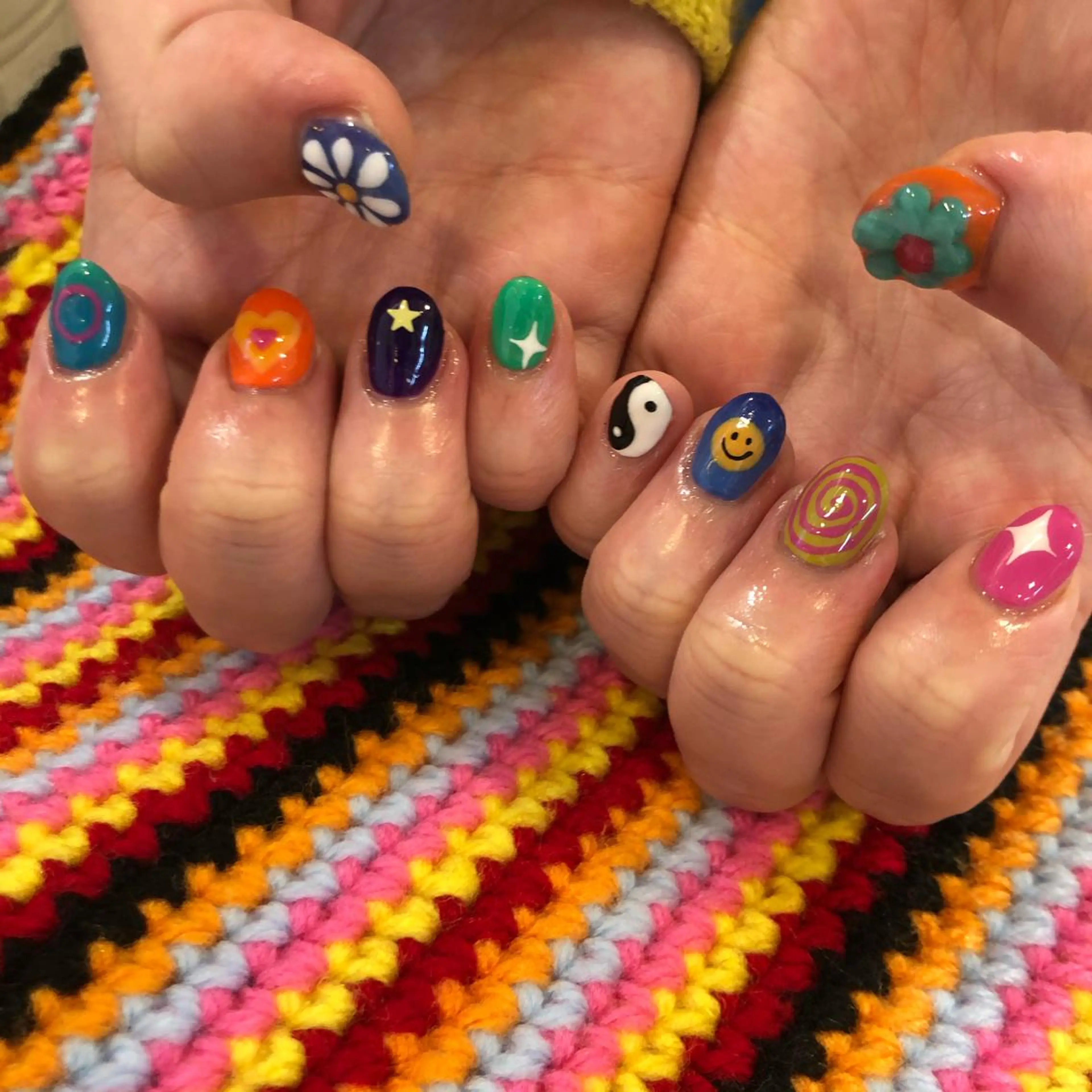 ネイル ハンドネイル 新井 ひなののネイルデザイン