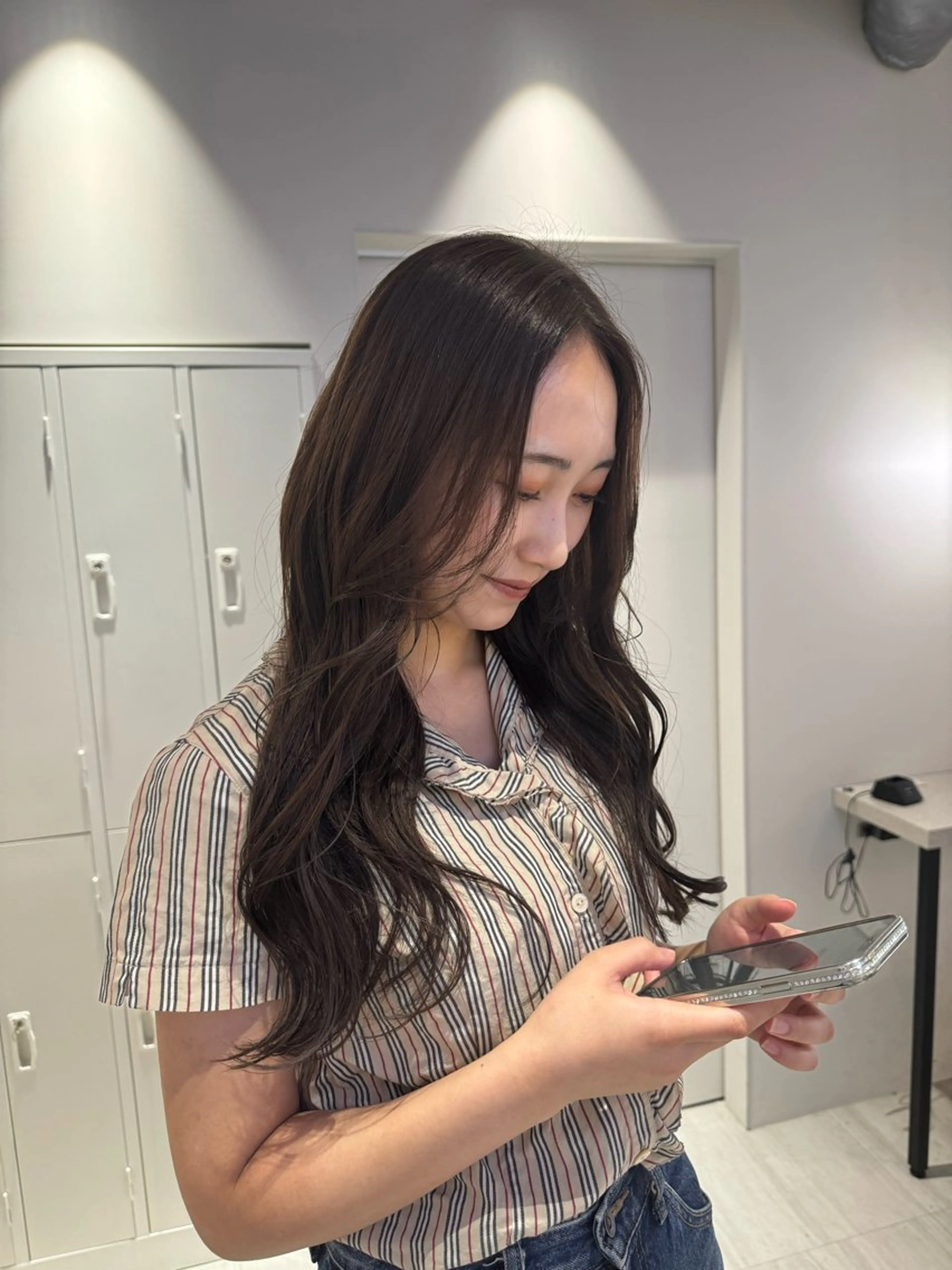 カラー グレージュ オリーブグレージュ オリーブグレー icon所属・Ami / icon博多のヘアスタイル