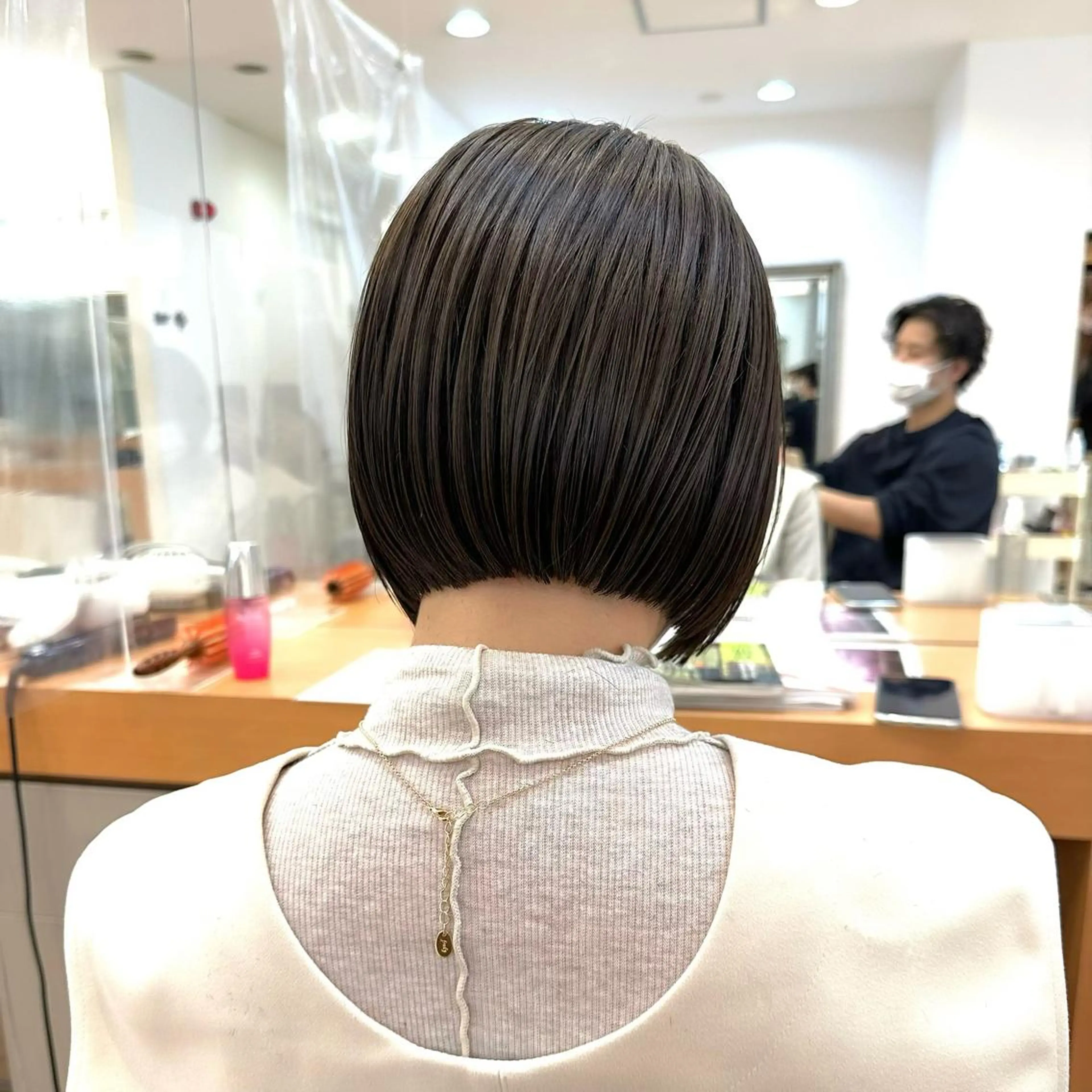 ショート カラー カット ヘアカラー トリートメント Gardenhair 小笠原篤矢ショートのヘアスタイル