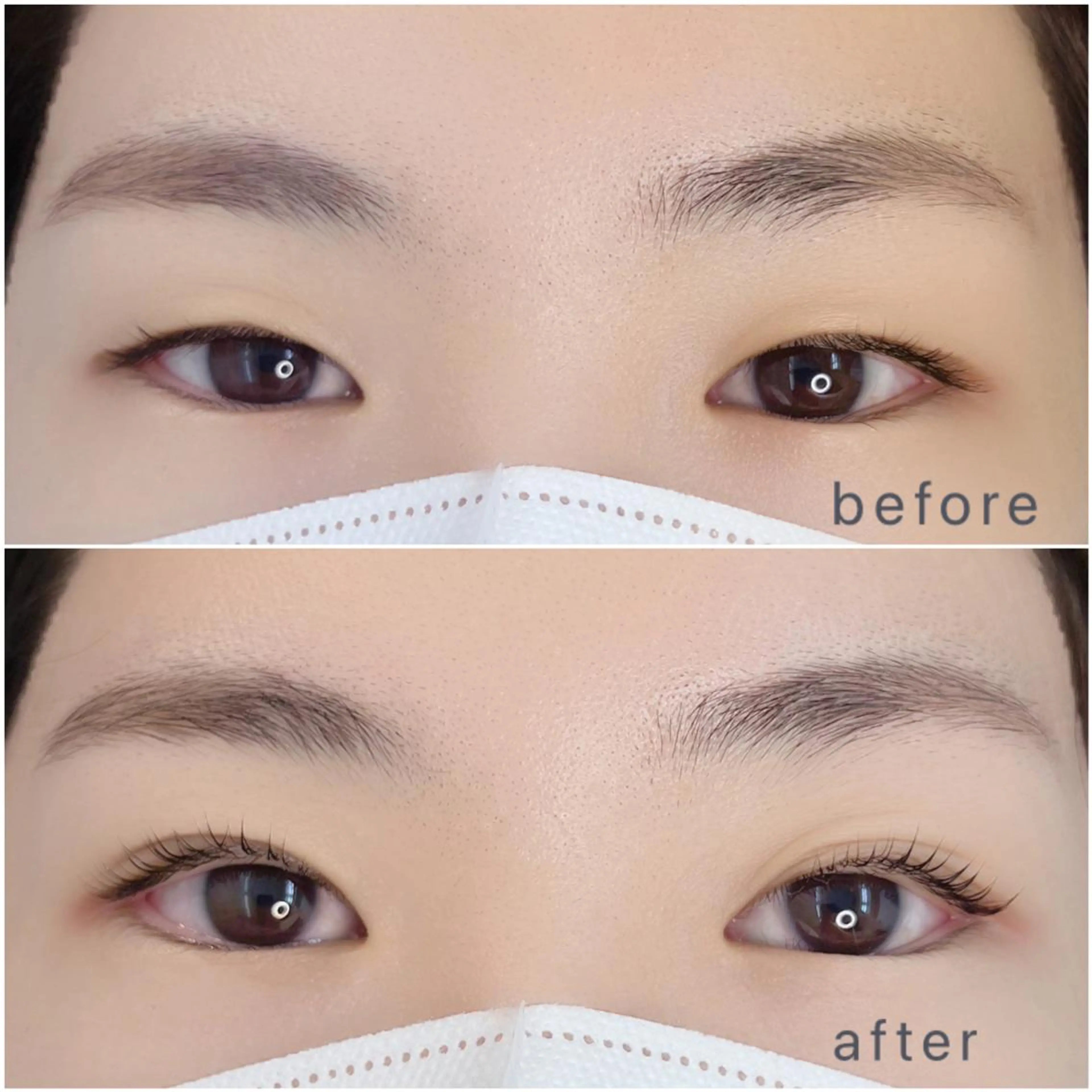 マツエク・マツパ アイブロウ メンズアイブロウ 眉毛ワックス脱毛 パリジェンヌラッシュリフト 一重×まつ毛パーマ 眉/まつ毛パーマ専門 Ochi🫧の眉毛・アイブロウイメージ