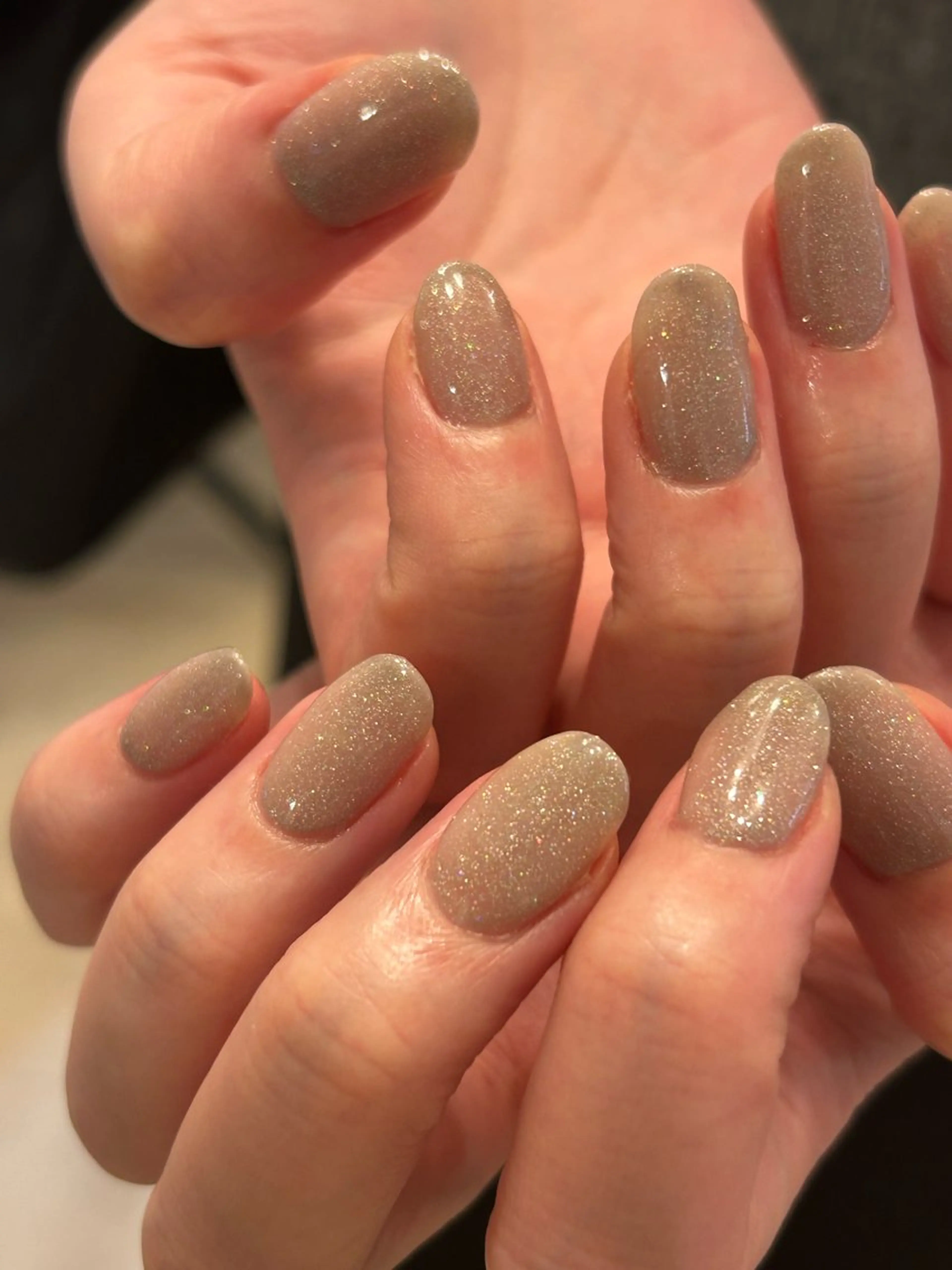 ネイル キラキラネイル ワンカラーネイル katarina🪐 filonnailのネイルデザイン