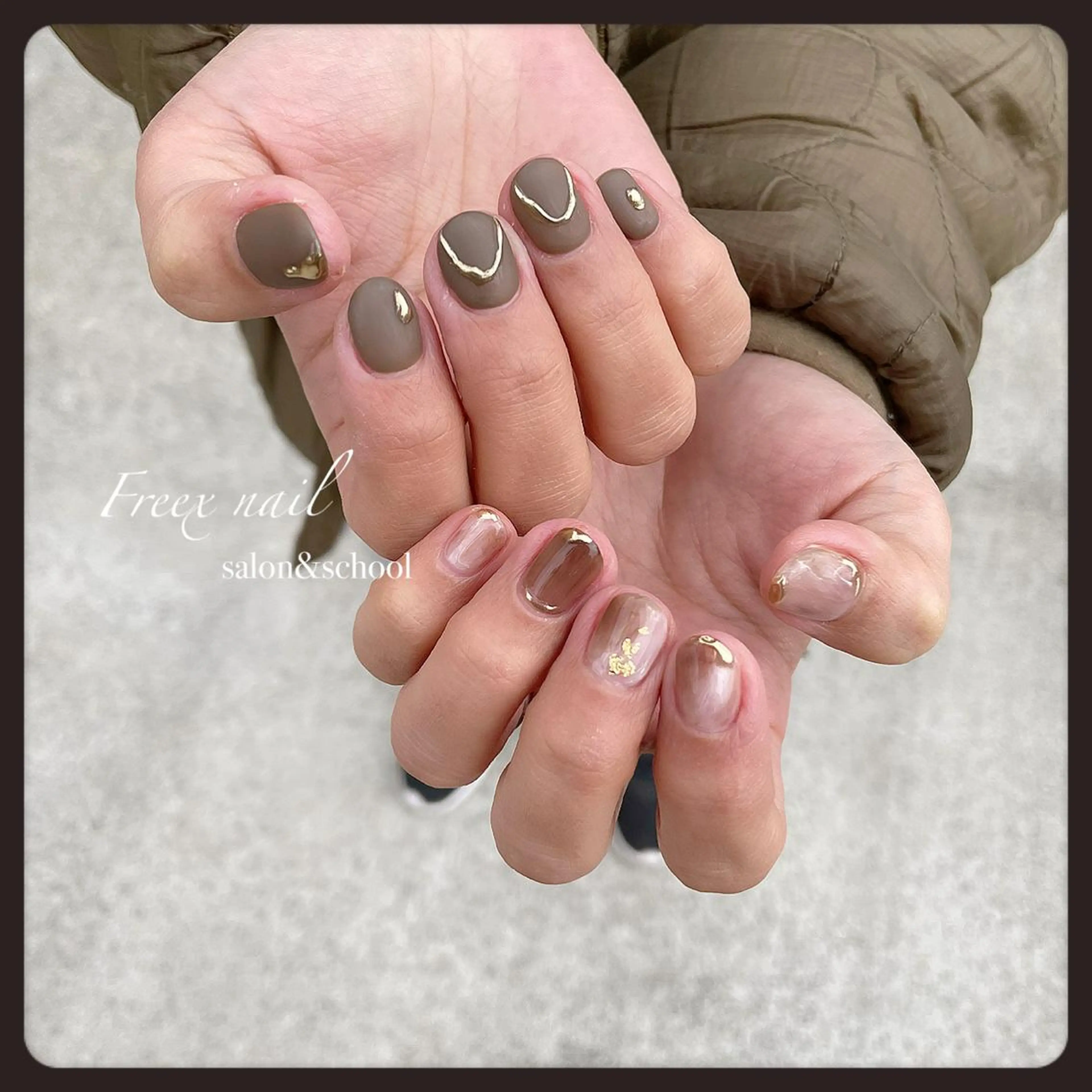 ネイル Freex nail所属・freex nail /ニュアンス/個性派のネイルデザイン