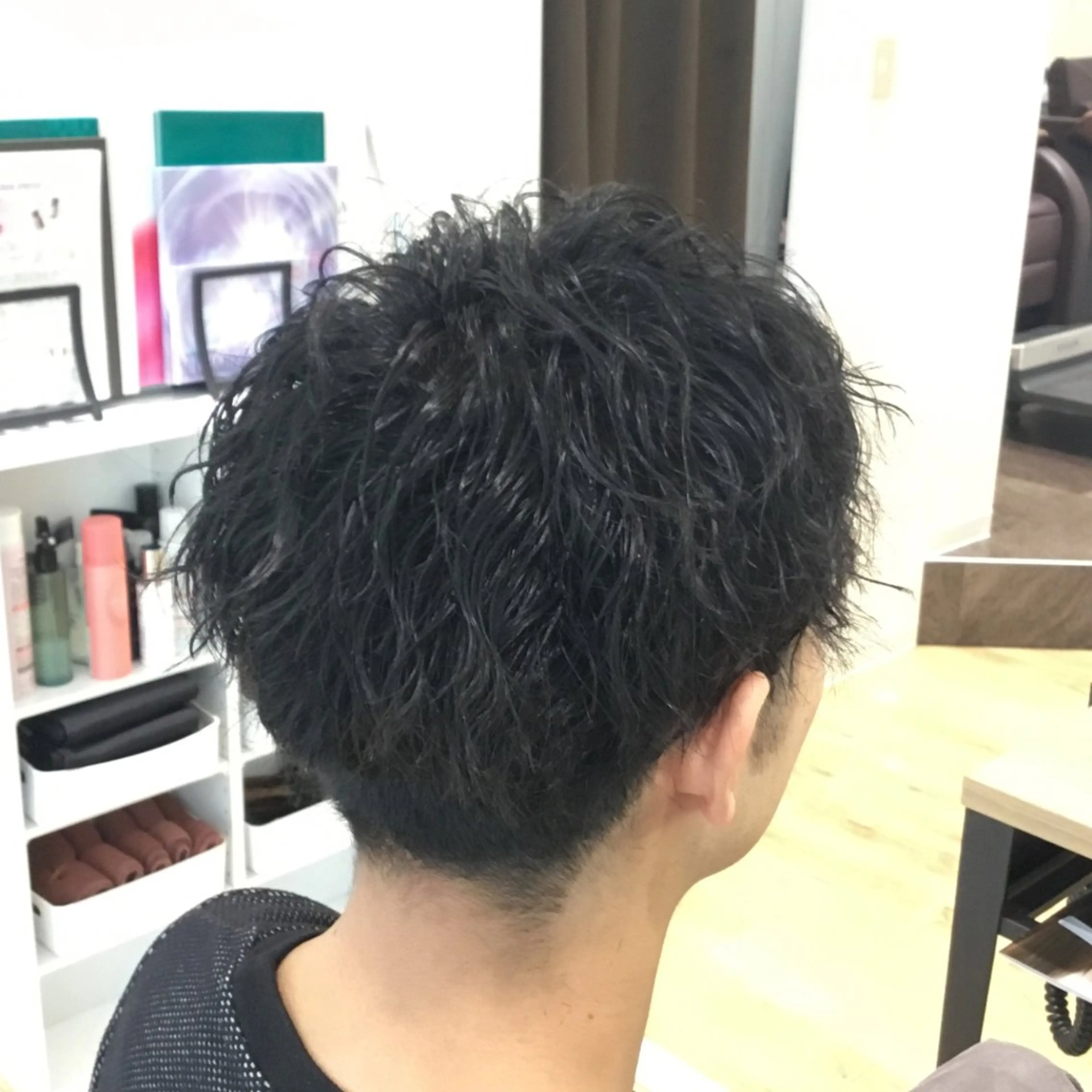 パーマ メンズ 滝口 瑞季のヘアスタイル