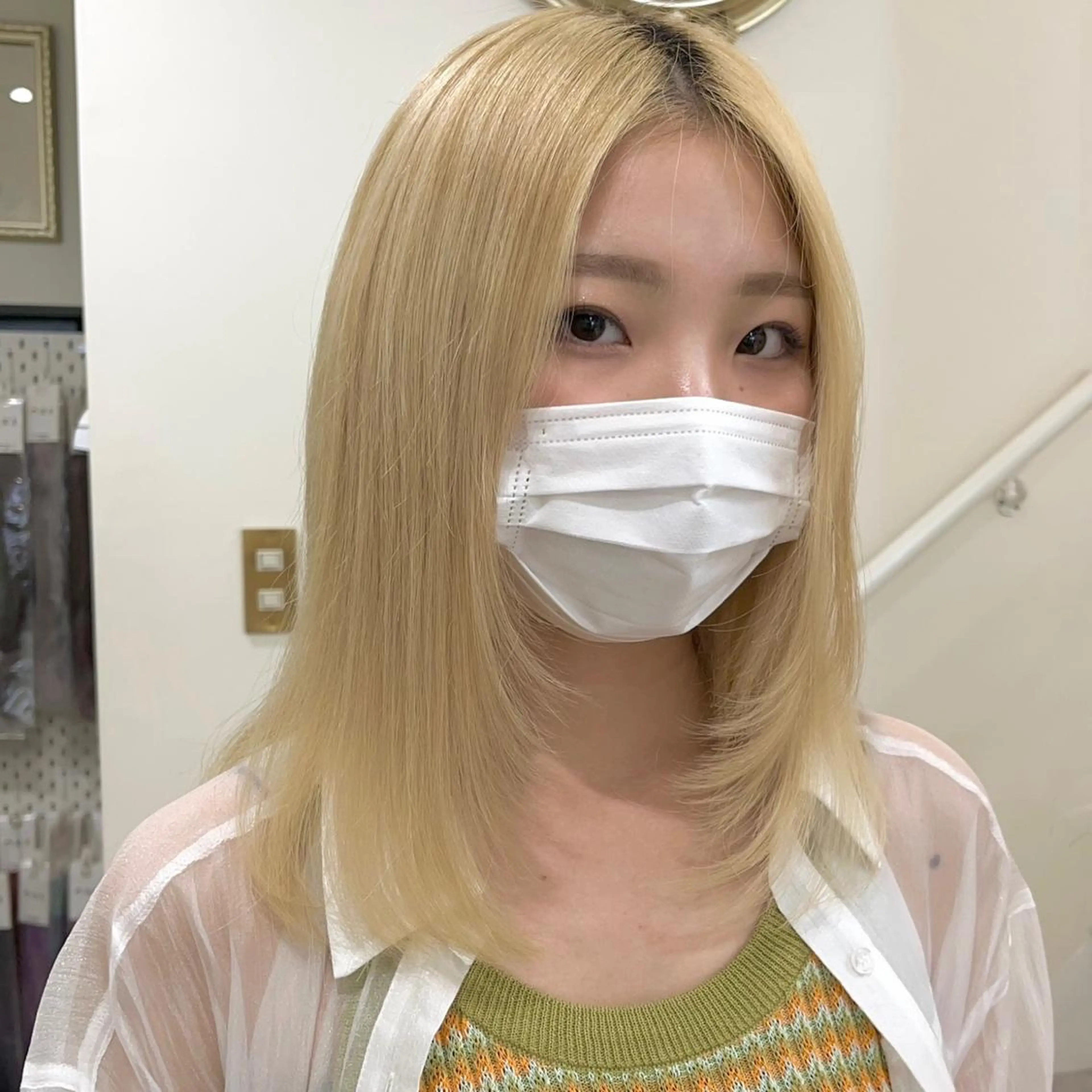 ミディアム MOE🐈‍⬛🎀 エクステ/ワンホンのヘアスタイル