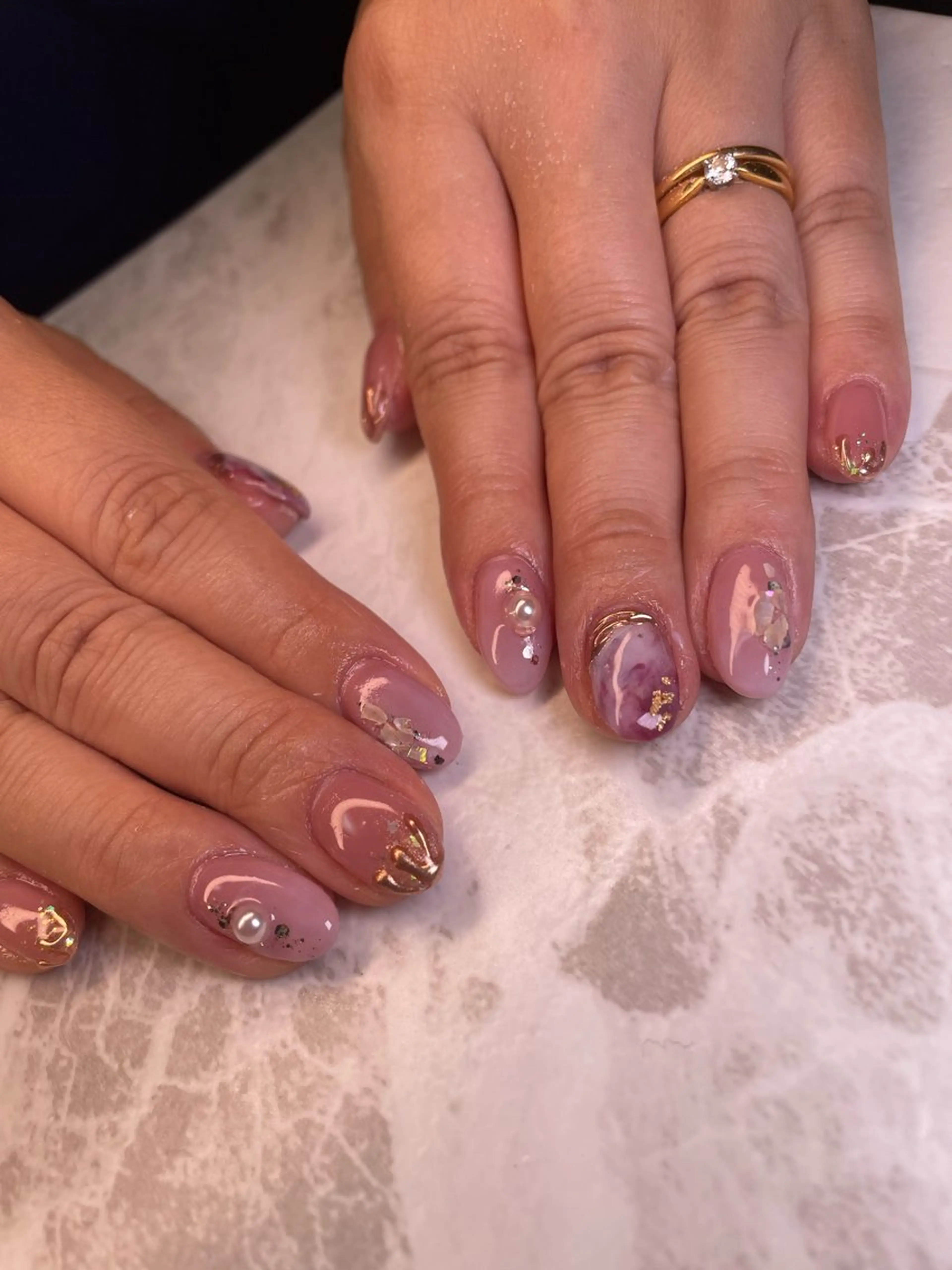 ネイル ハンドネイル YOUTH nails waxing所属・YOUTH natsumiのネイルデザイン