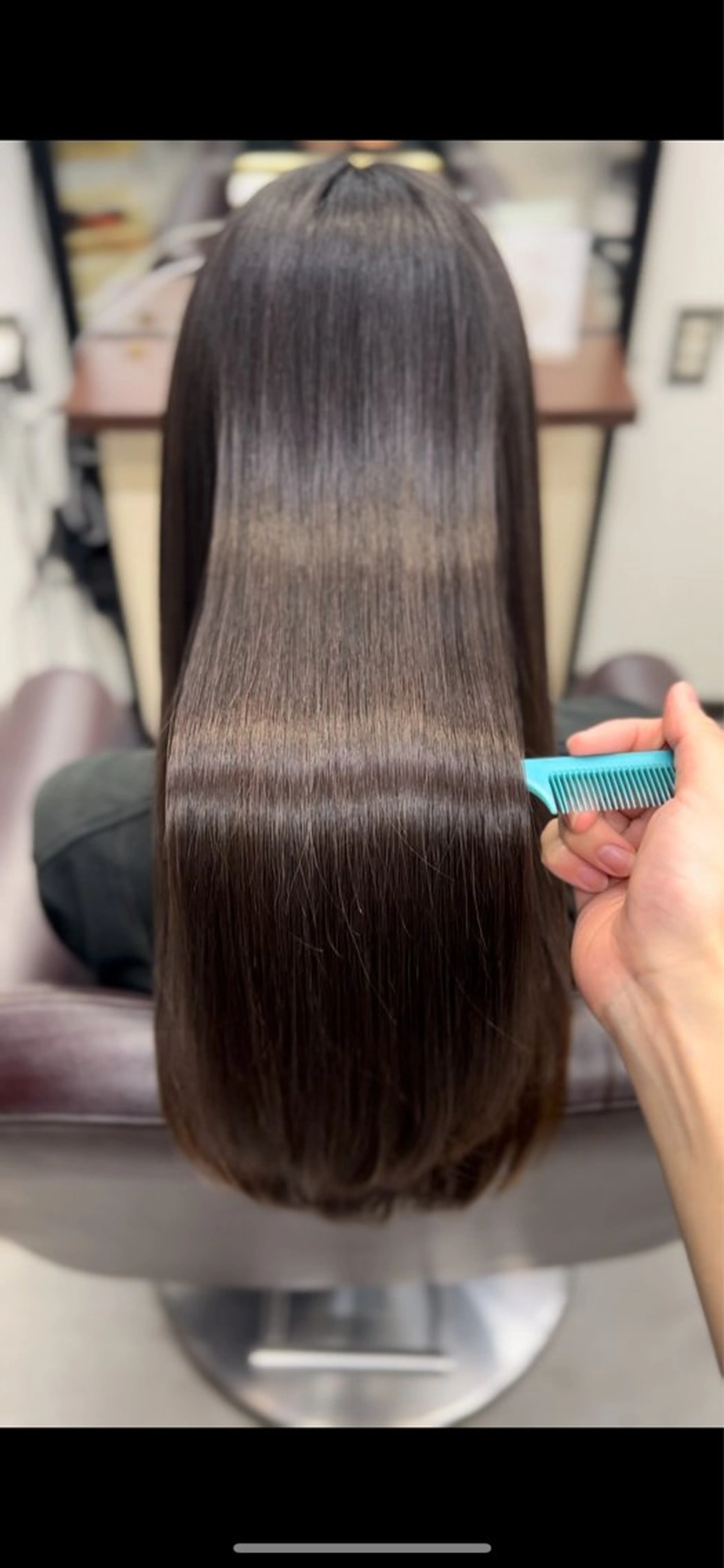 ヘアカラー トリートメント 松本 萌奈のヘアスタイル