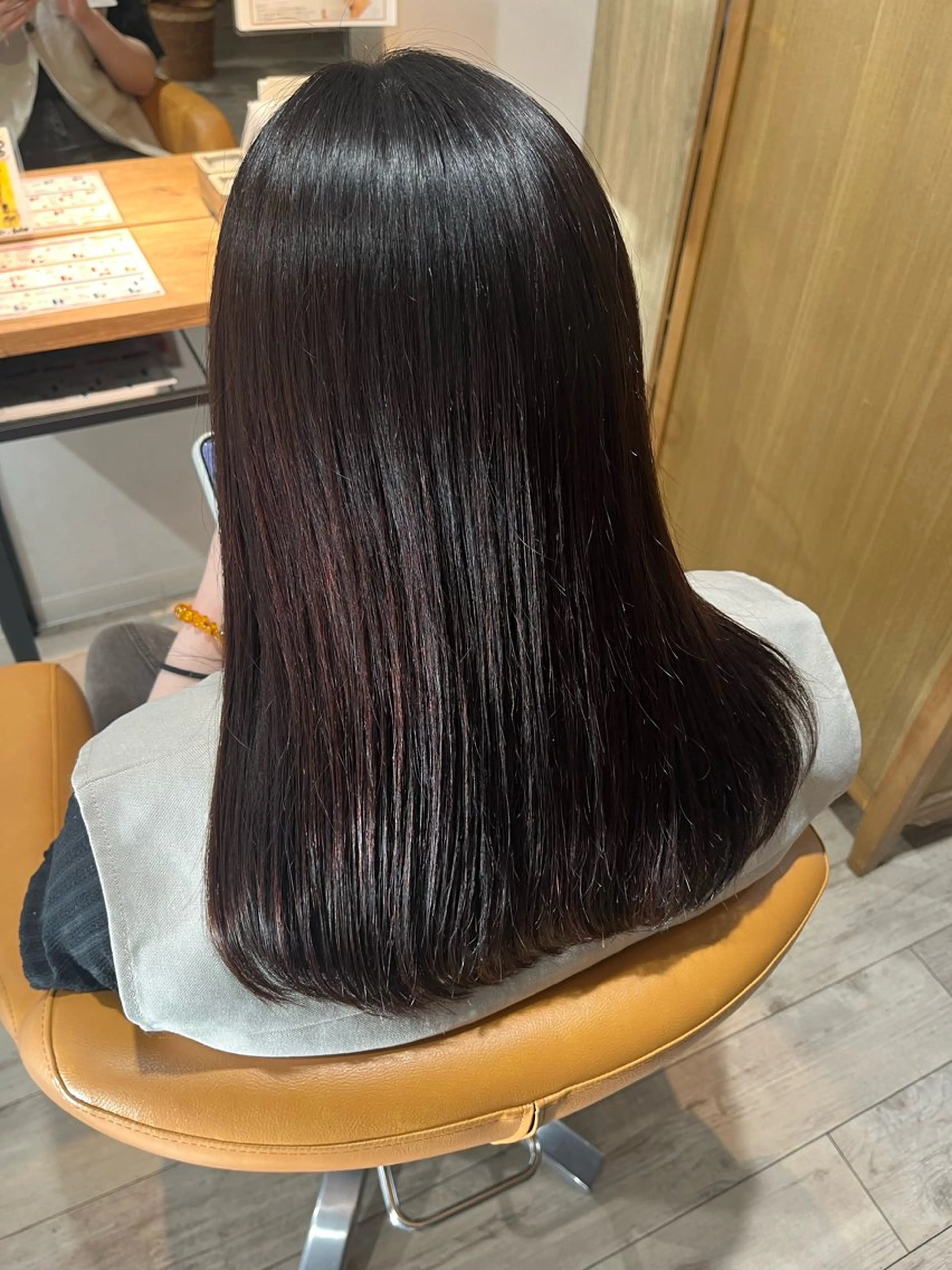 縮毛矯正➕似合わせカット➕TOKIOトリートメント໒꒱·の写真