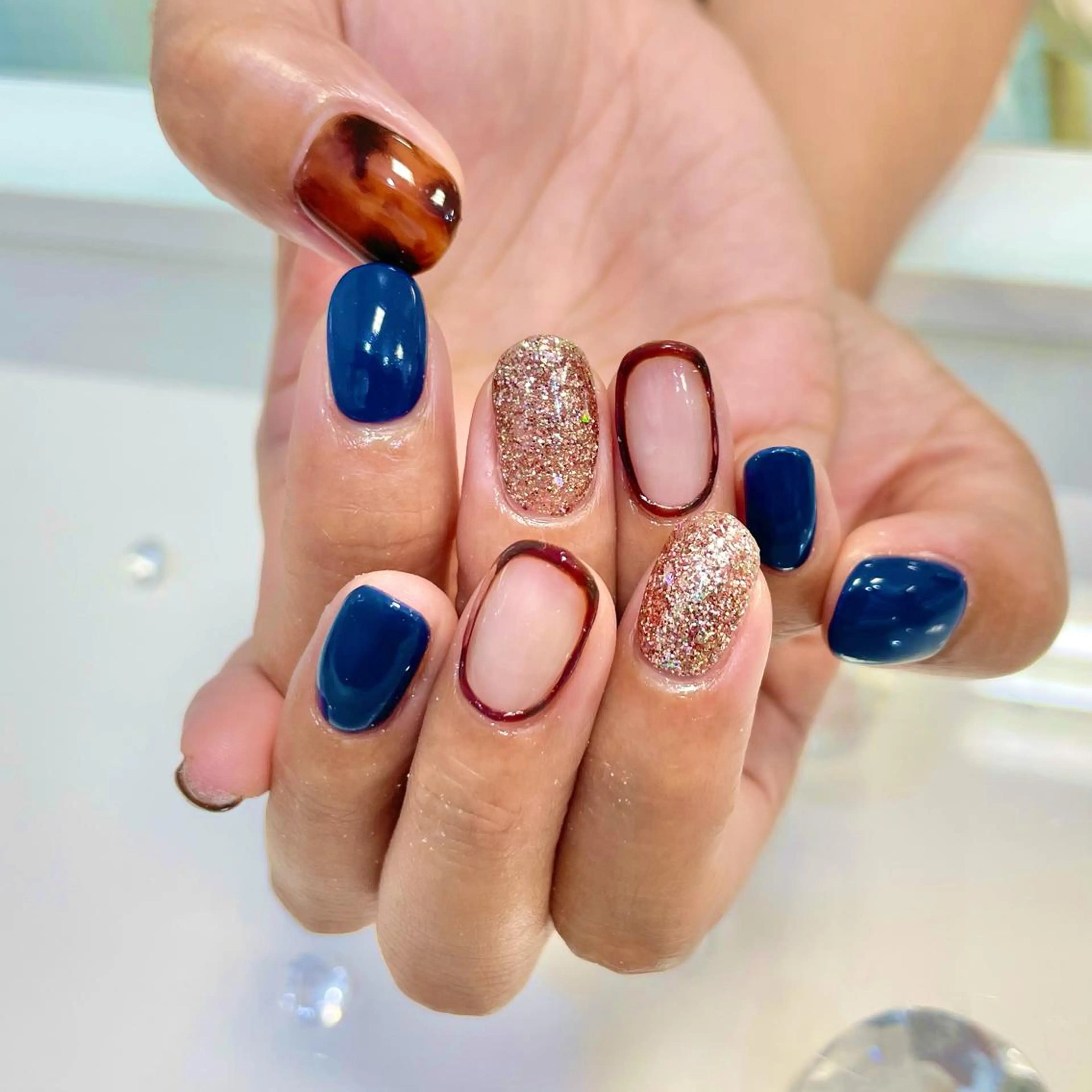 ネイル e+LUCIA NAIL関内店所属・花岡 佑紀のネイルデザイン