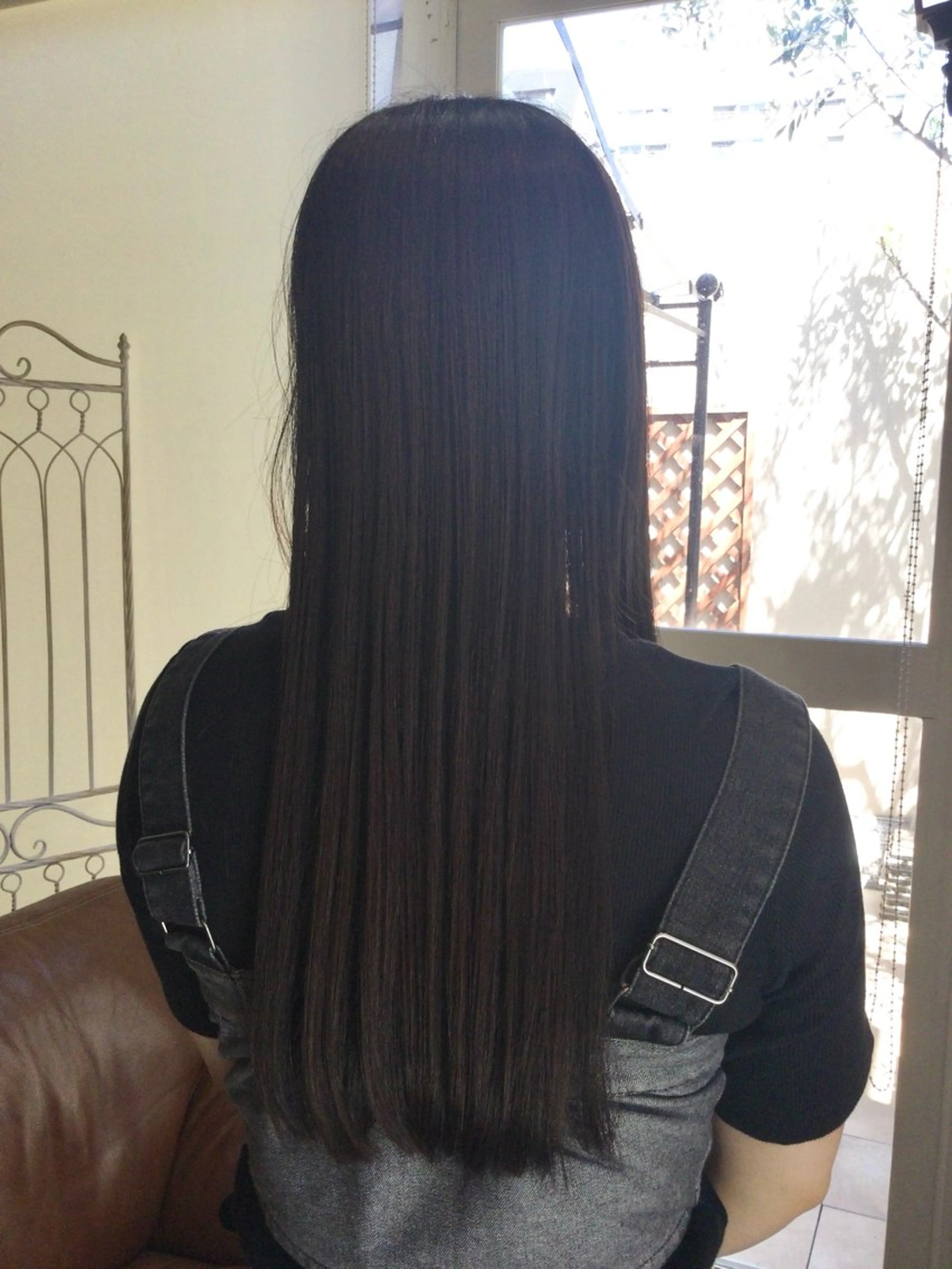 ロング カラー ベージュカラー バイオレットカラー カット ヘアカラー トリートメント 三 浦のヘアスタイル