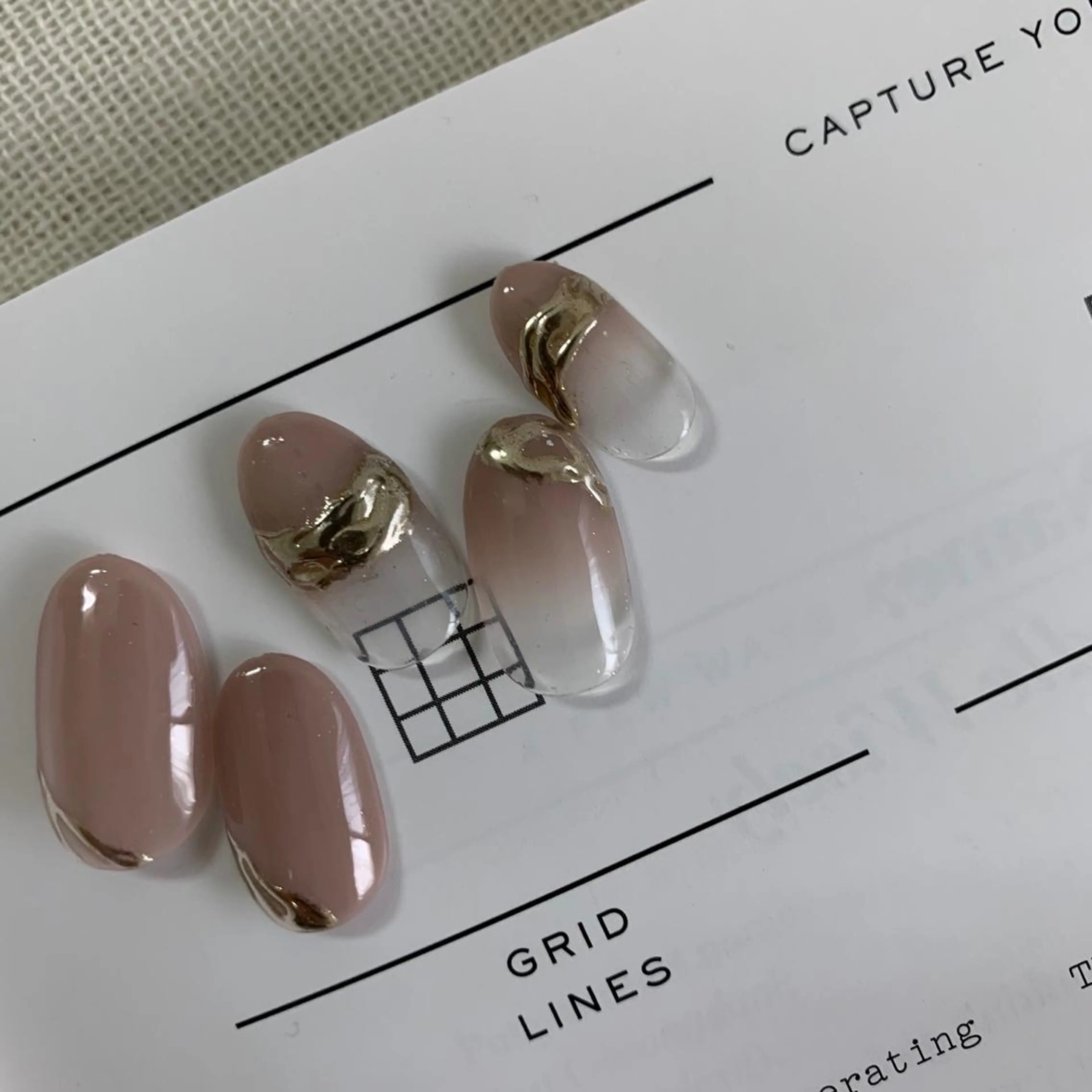 《オフなし》デザイン自由10本アート付きプラス¥1500でパラジェルに変更可能の写真