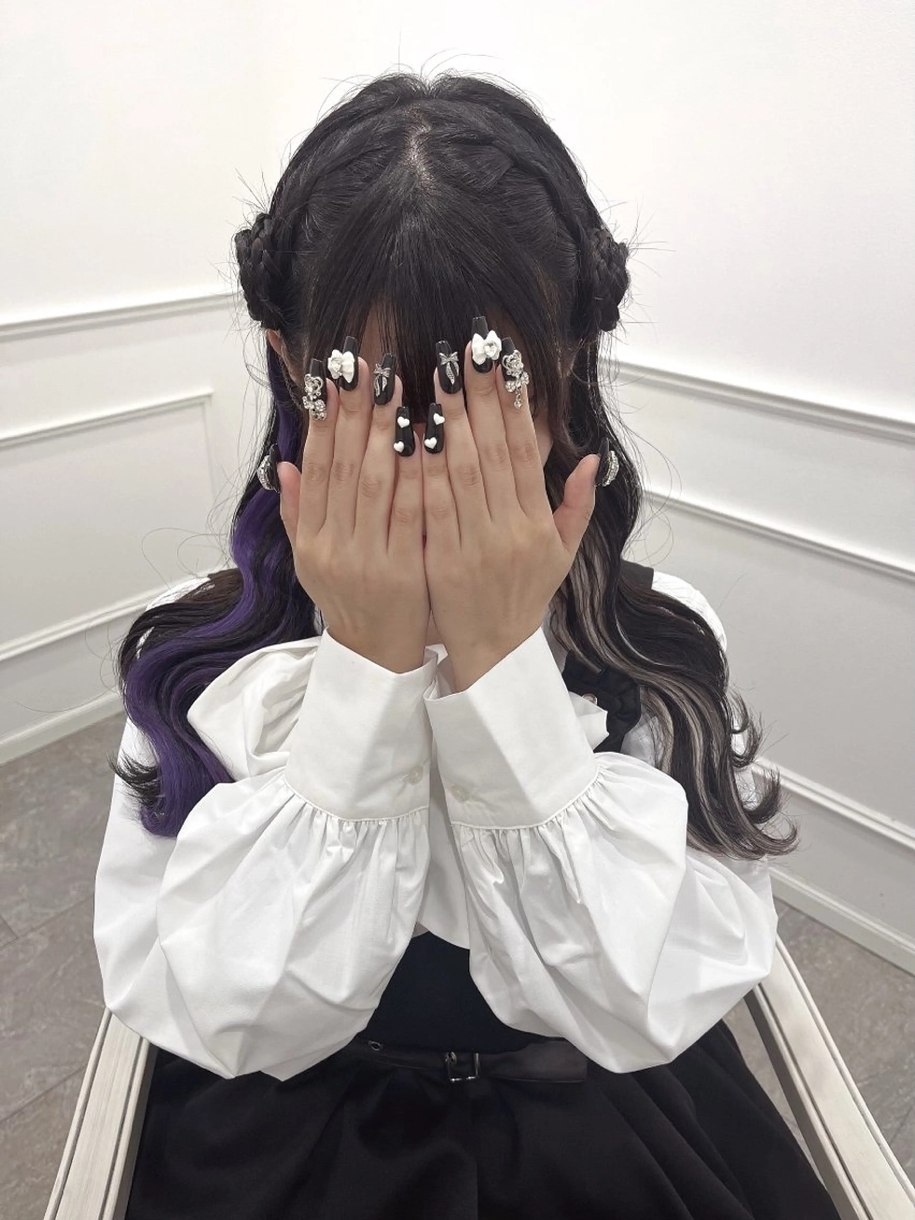 ロング ヘアアレンジ 新井 凪のヘアスタイル