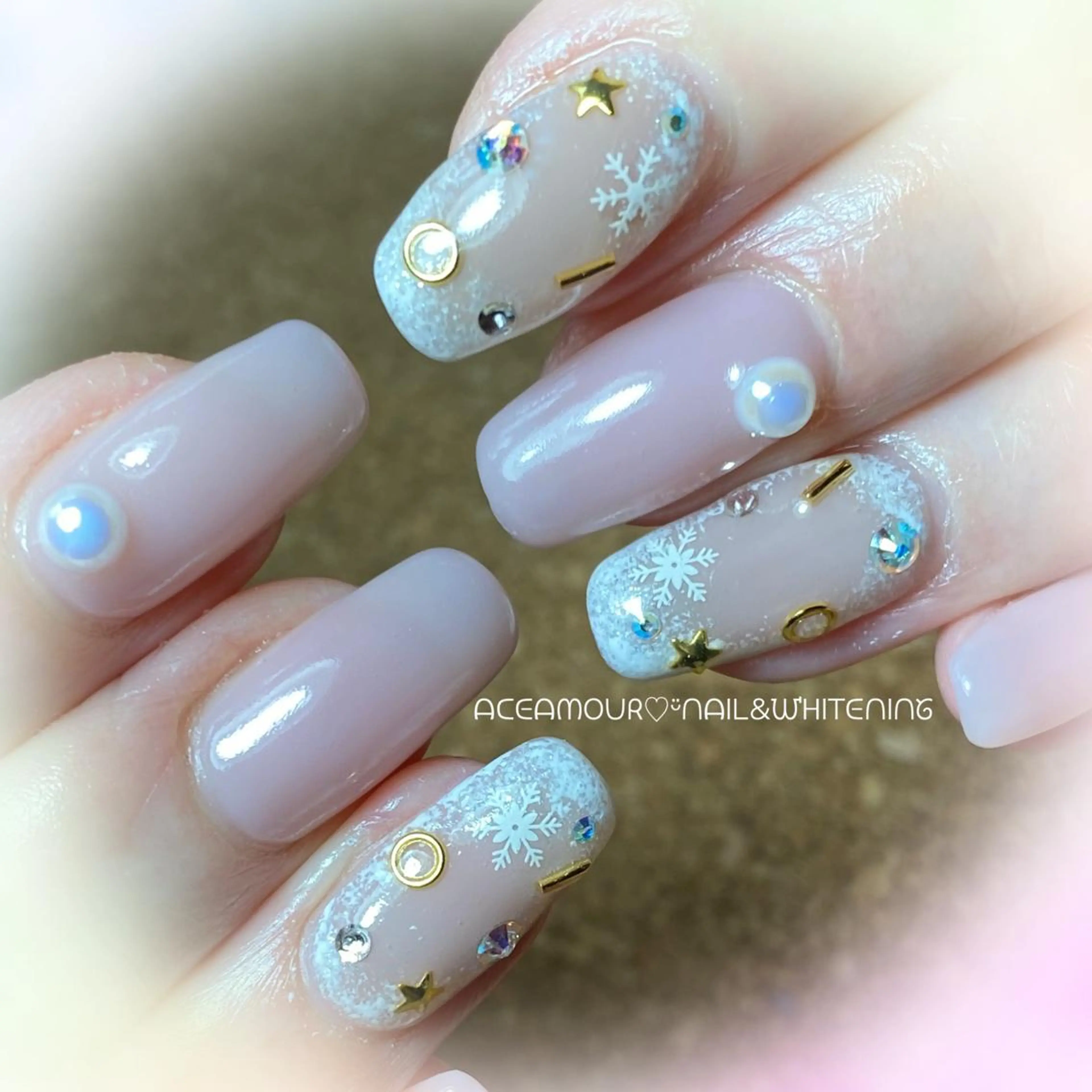 ネイル ネイル/耳つぼ /新ホワイトニングのネイルデザイン