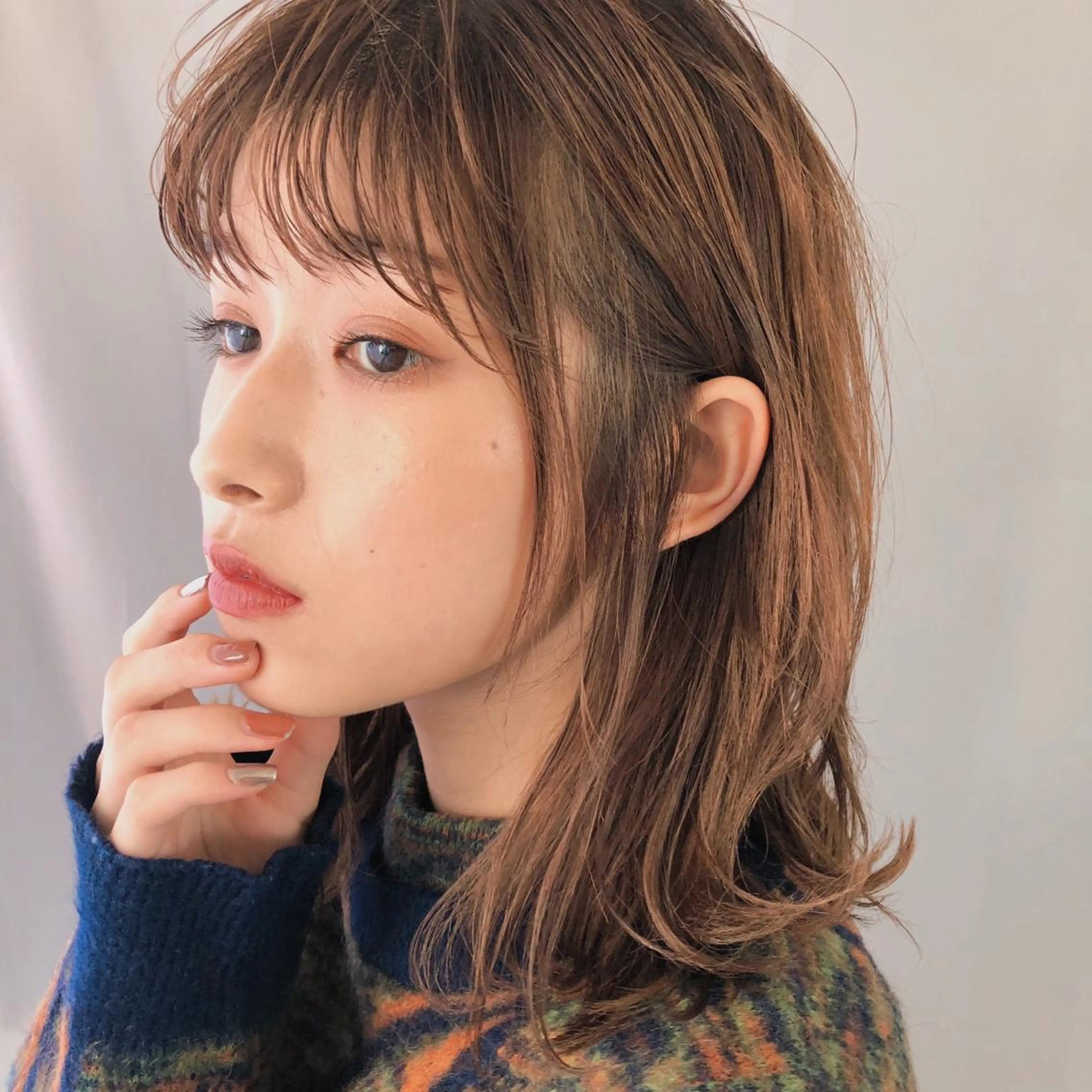 カラー 中澤 美緒のヘアスタイル