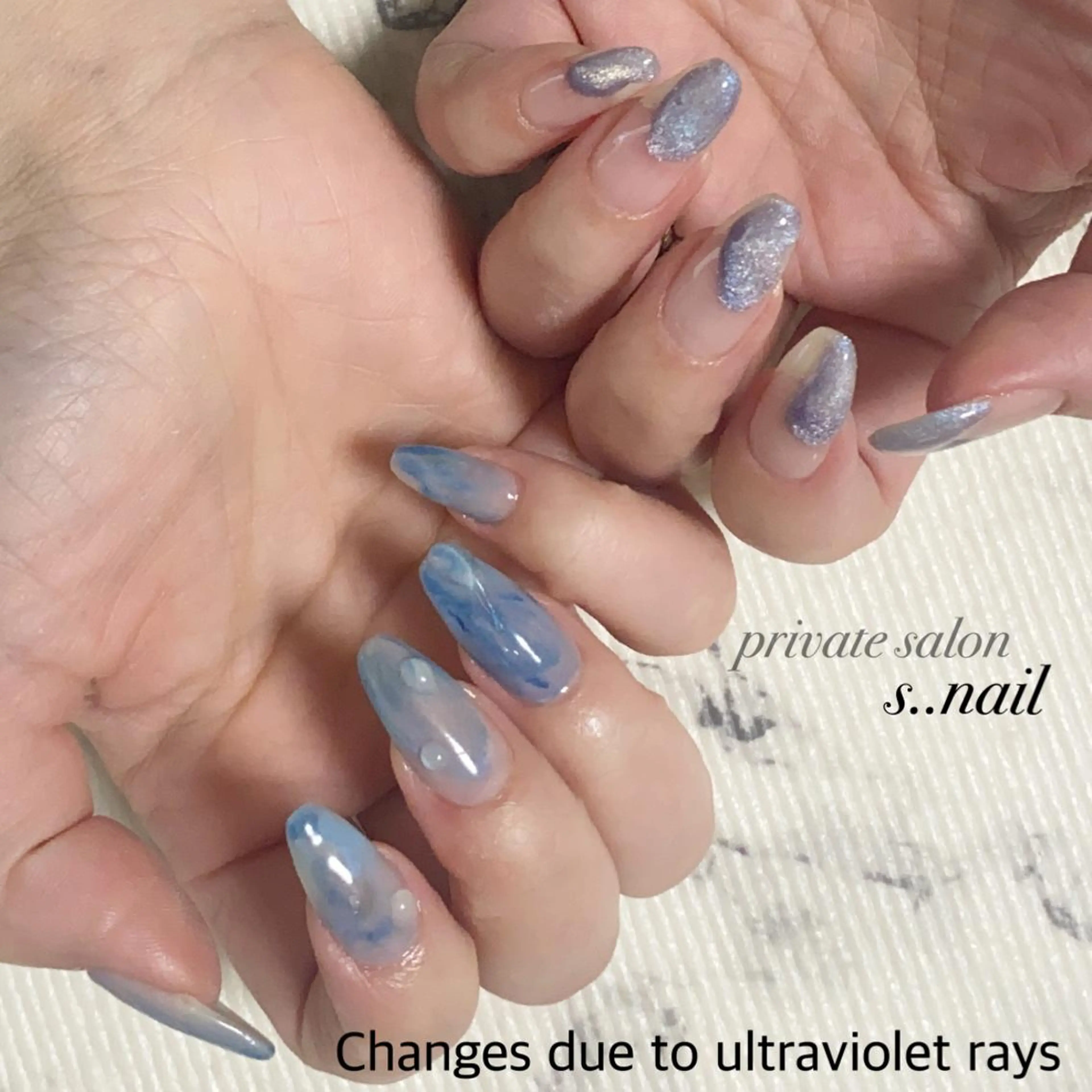 ネイル ジェルネイル マグネットネイル ハンドネイル フットネイル s..nail / MORITAのネイルデザイン