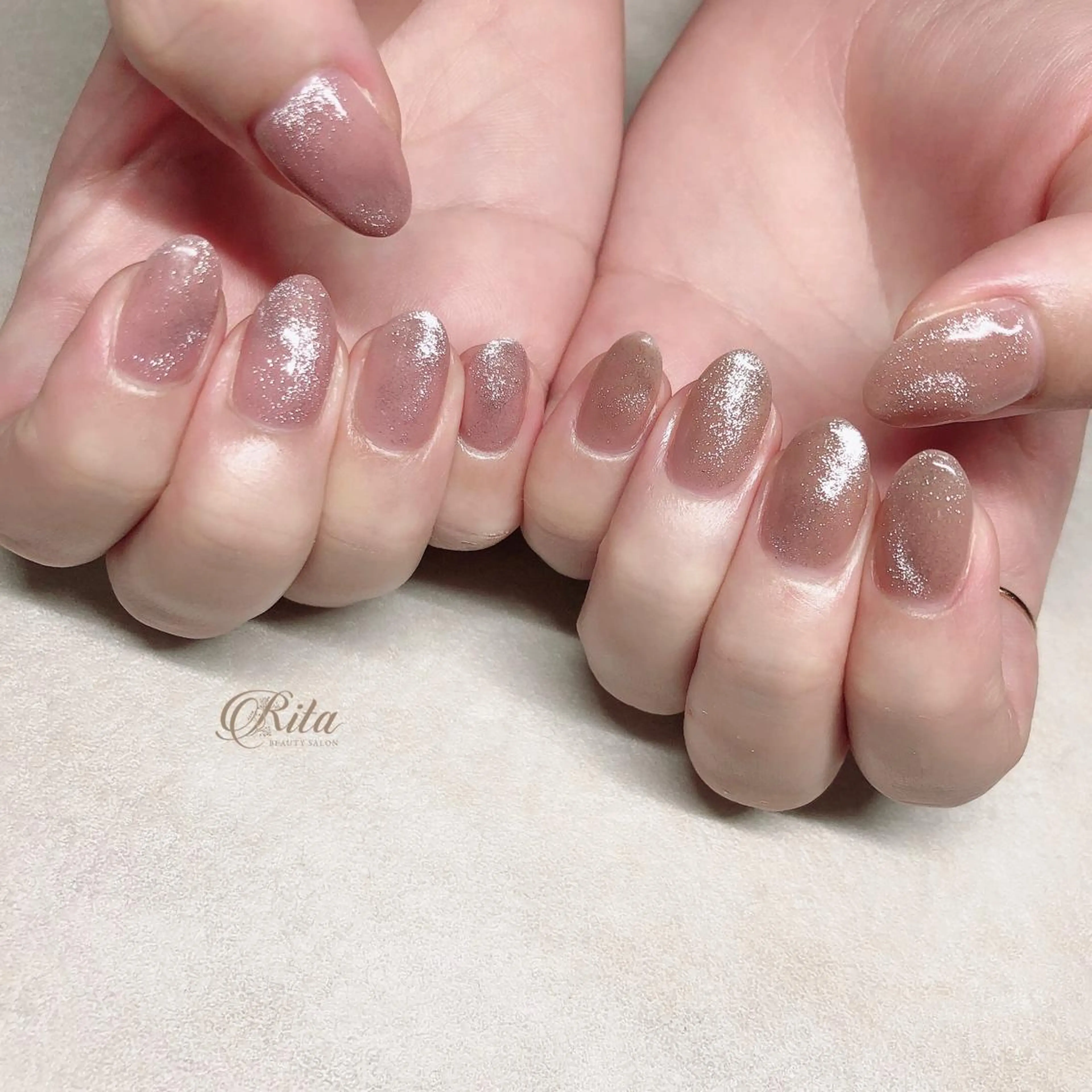 ネイル マグネットネイル Rio 𓍼のネイルデザイン