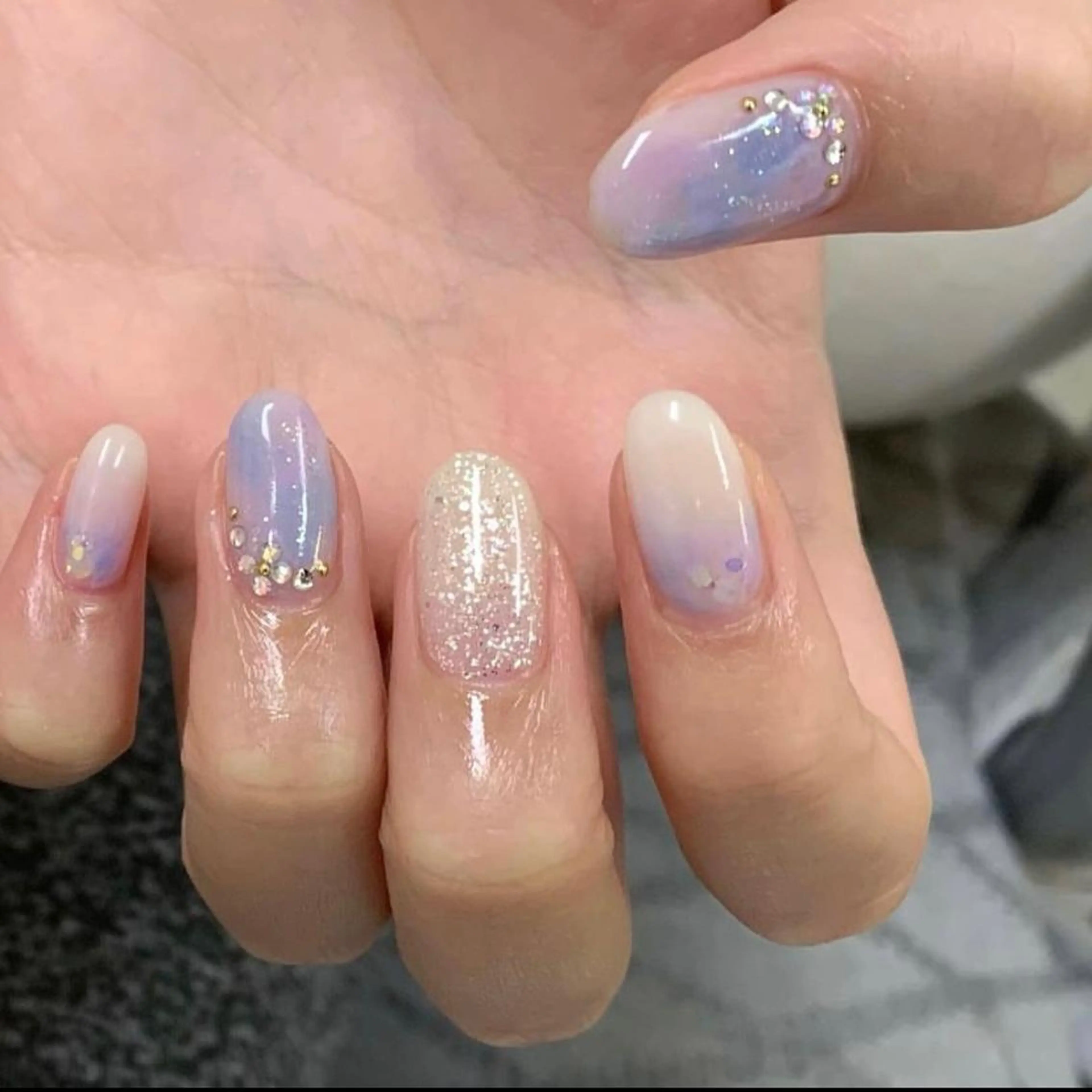 ネイル ハンドネイル アトリエ　ミモザ所属・いまむら あかりのネイルデザイン