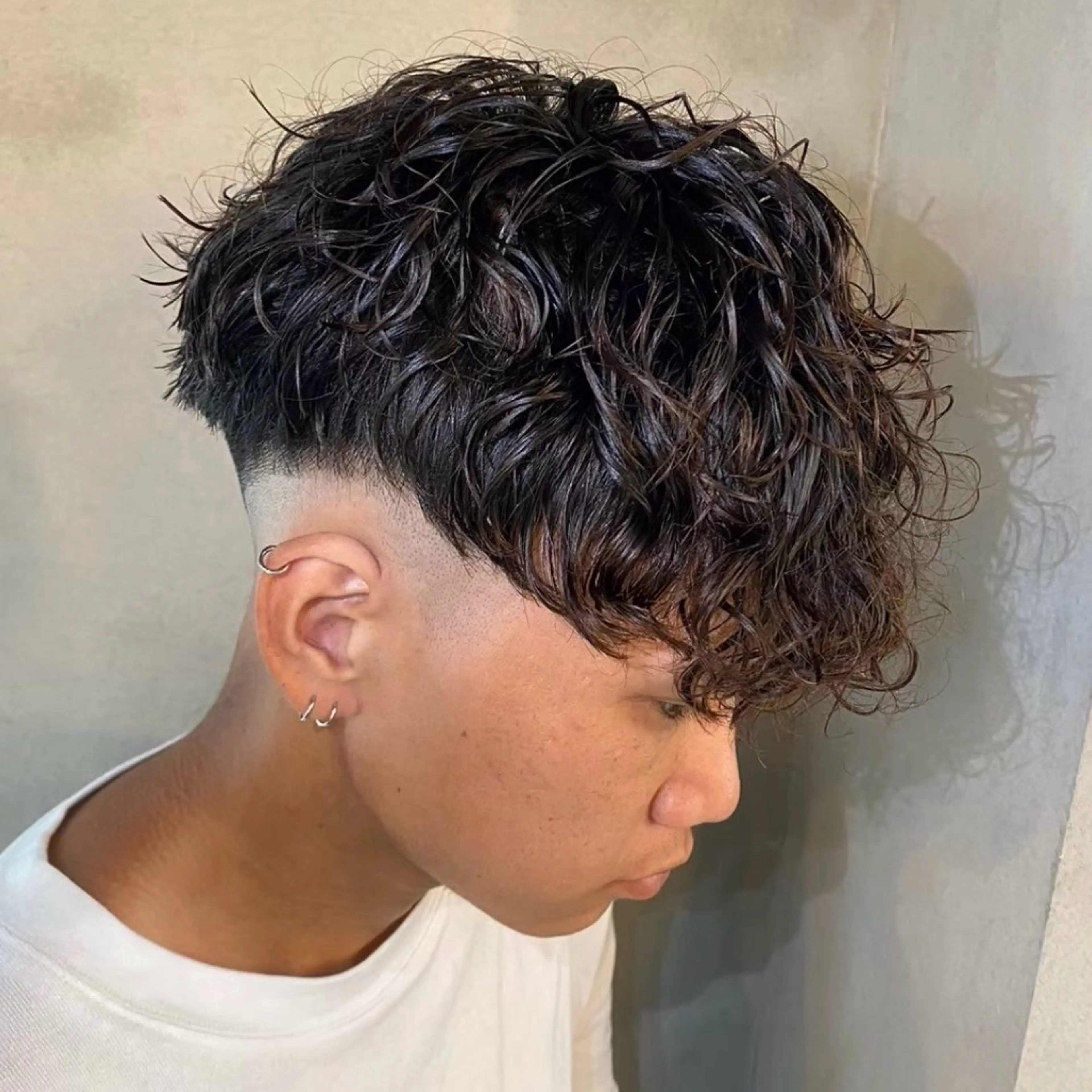 【人気No.2】メンズカット＋スペインカール¥9500（#外人風#垢抜け#メンズカット#町田メンズサロン）の写真