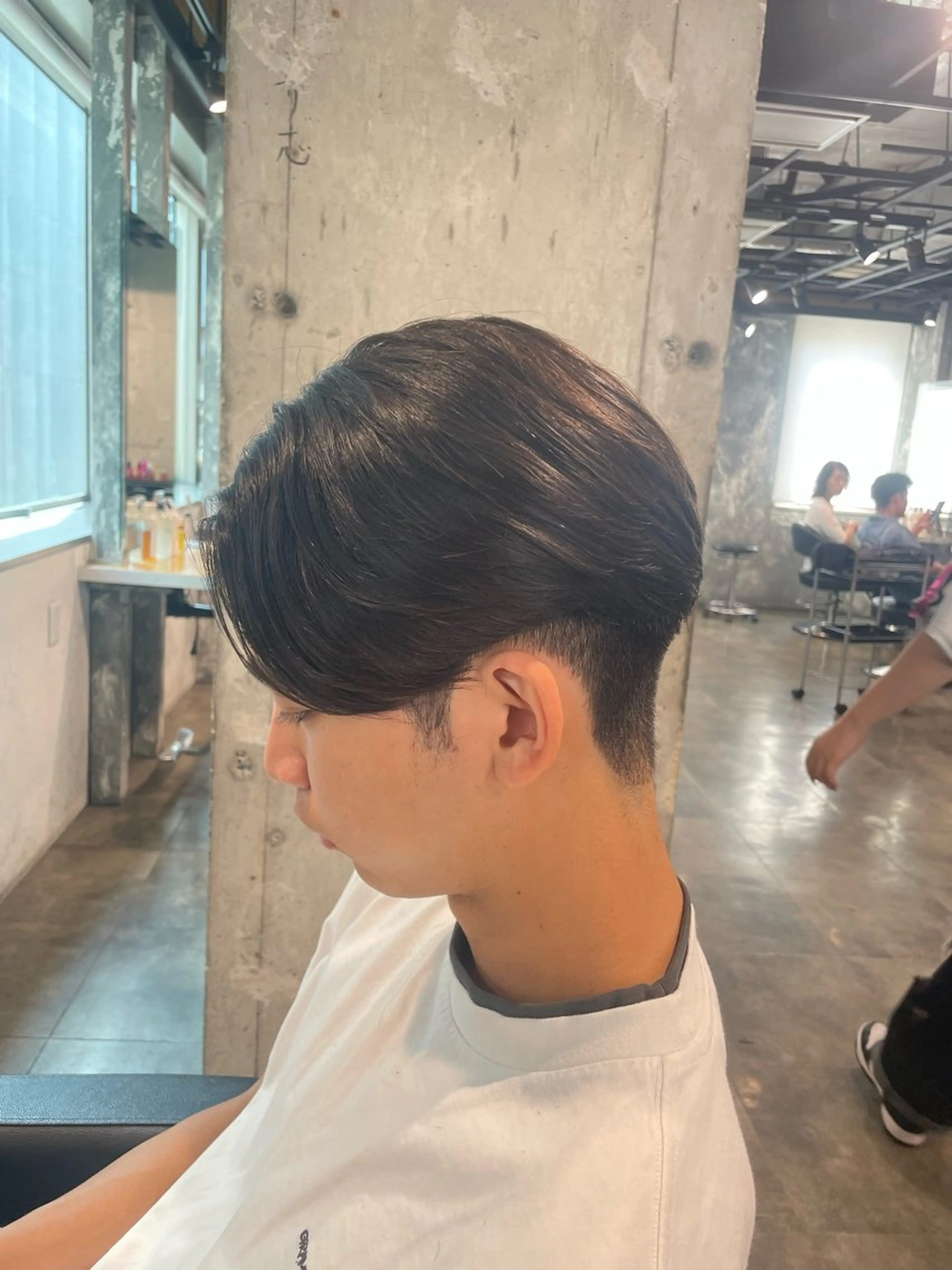 メンズ カット 縮毛矯正 トリートメント 艶髪/透明感🪽 DISCO🪽のヘアスタイル