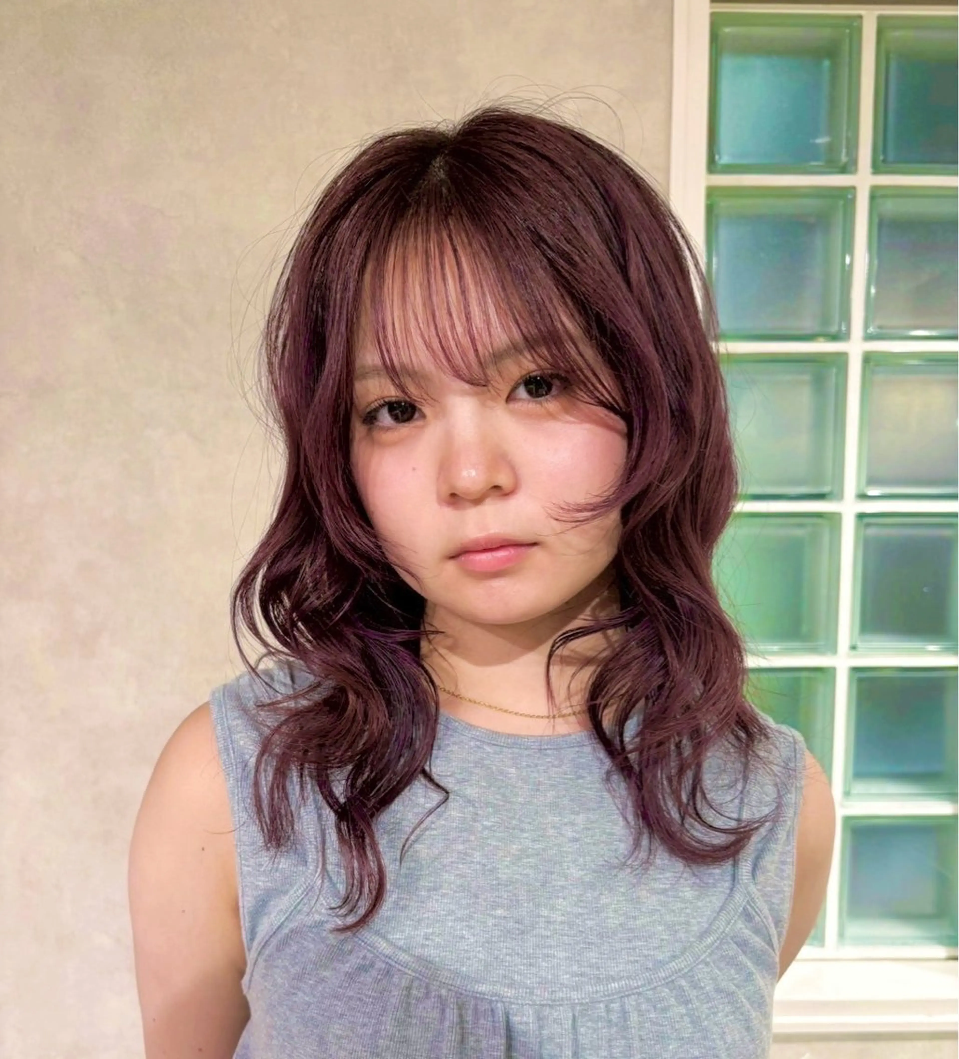 ロング ヘアカラー 🧶透明感カラー/ Yuzu/ベージュのヘアスタイル