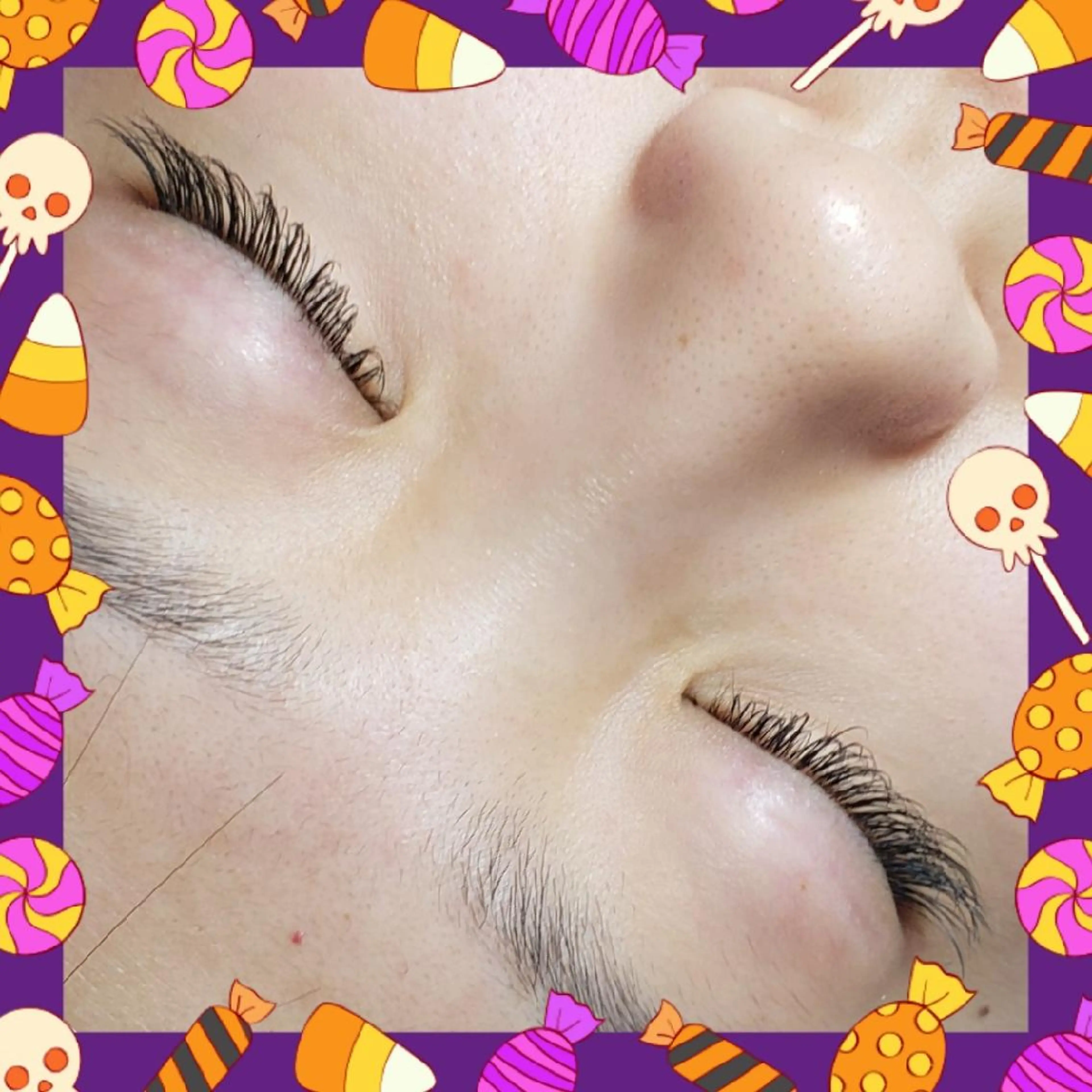 マツエク・マツパ フラットラッシュ マツエク Rouge ・ K  　のマツエク・マツパデザイン